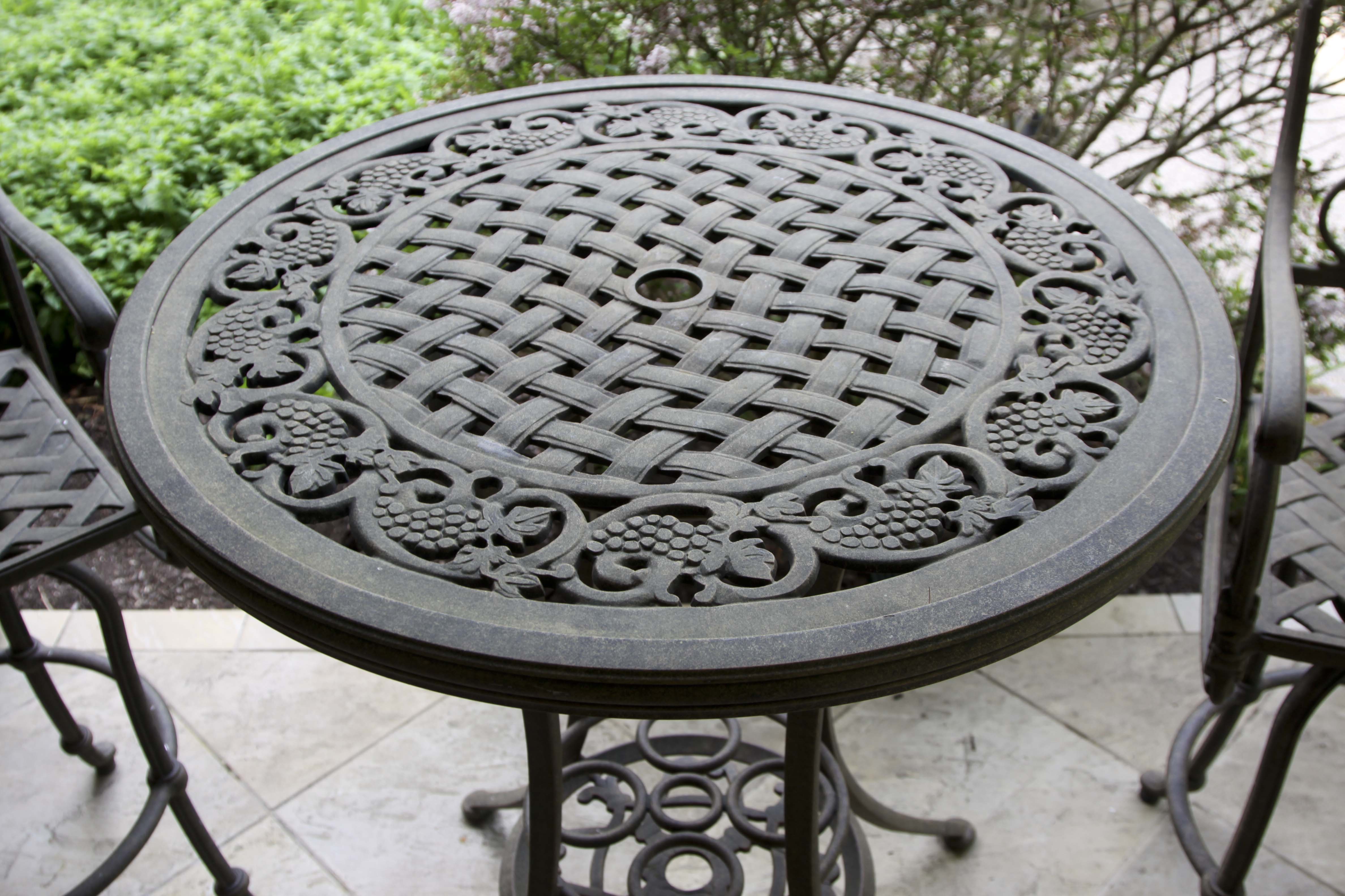 Woodard Landgrave Tall Table and Chair Set