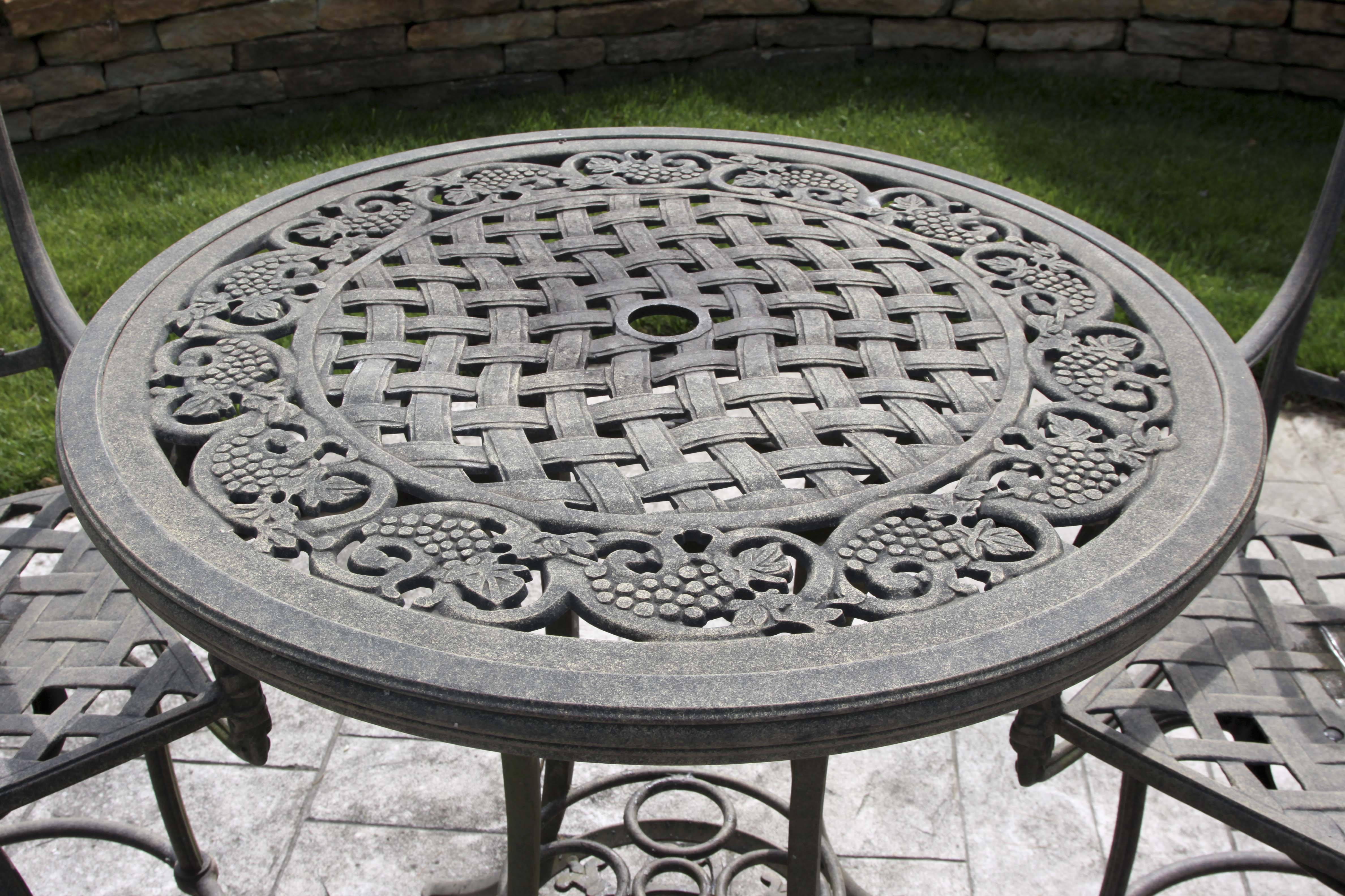 Woodard Landgrave Tall Table and Chair Set II