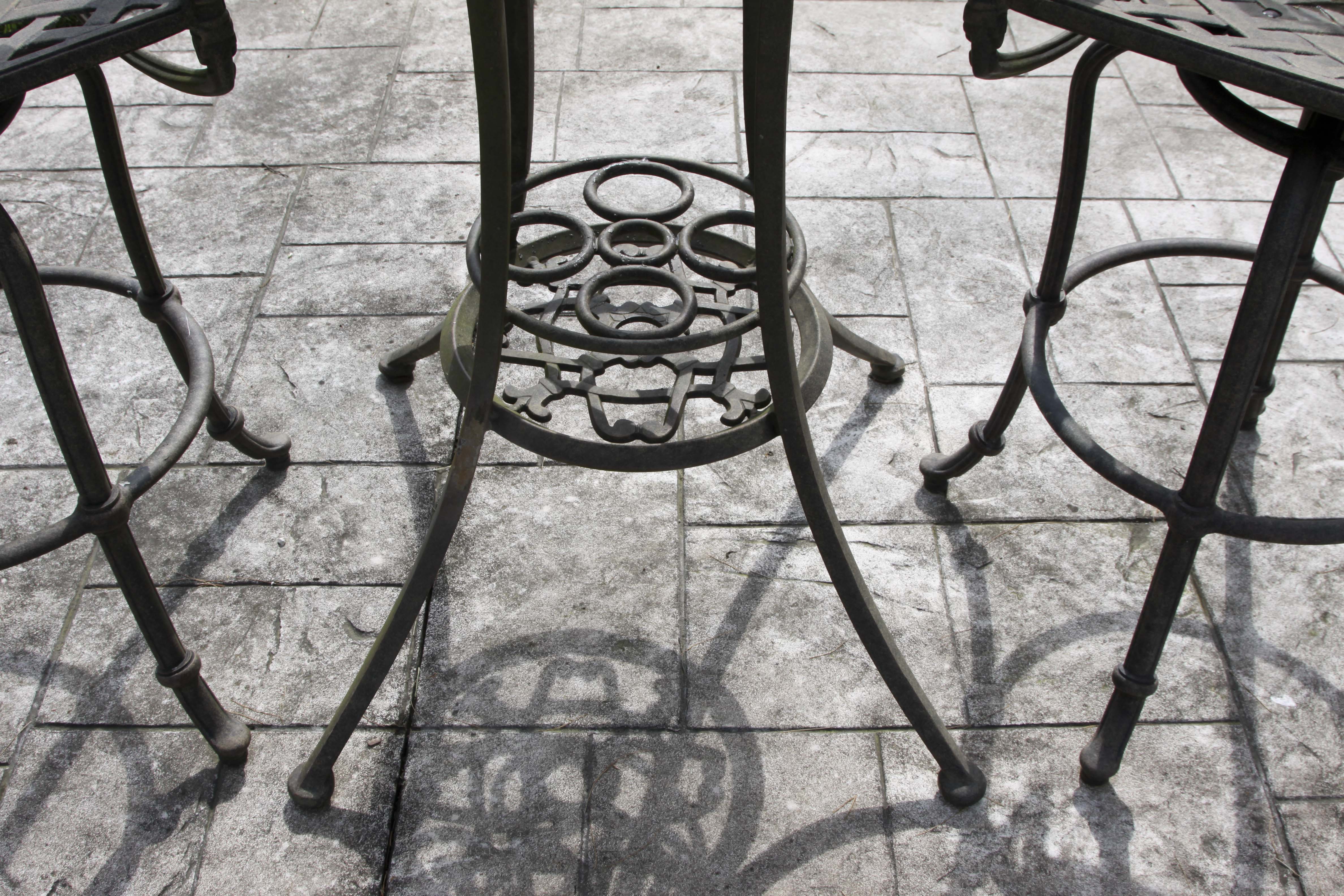 Woodard Landgrave Tall Table and Chair Set II