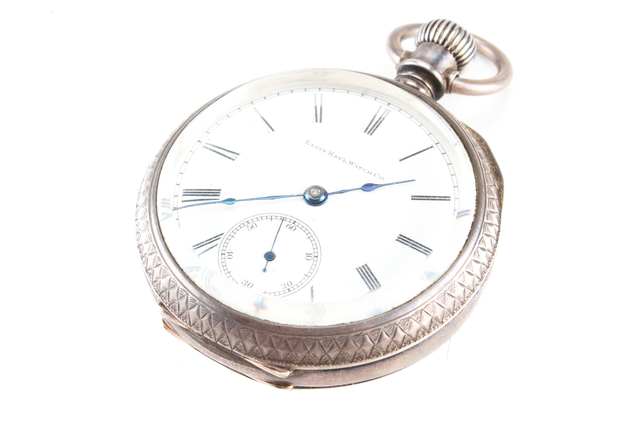 Antique Elgin National Watch Company Pocket Watch