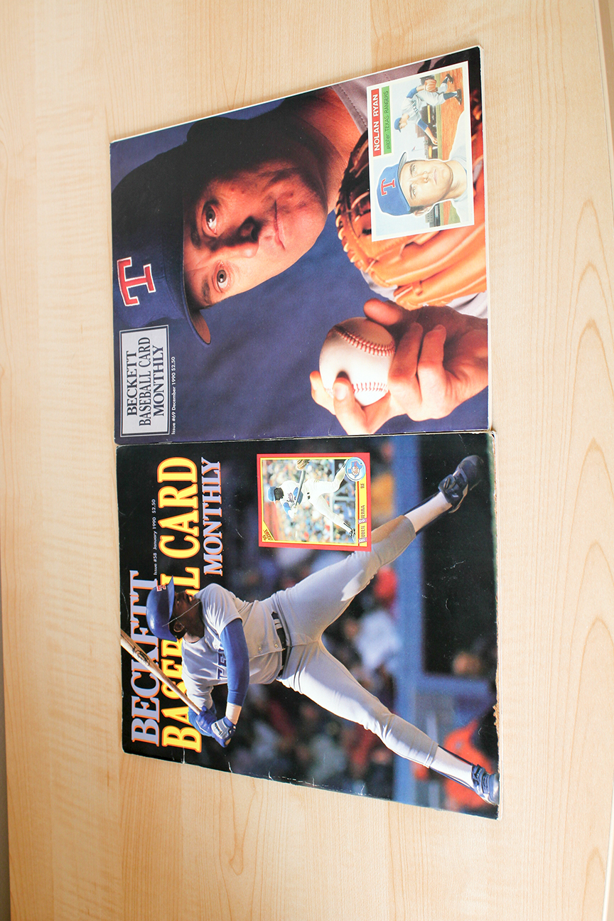 1990s-2000s Baseball Trading Cards and Beckett Baseball Card Magazines