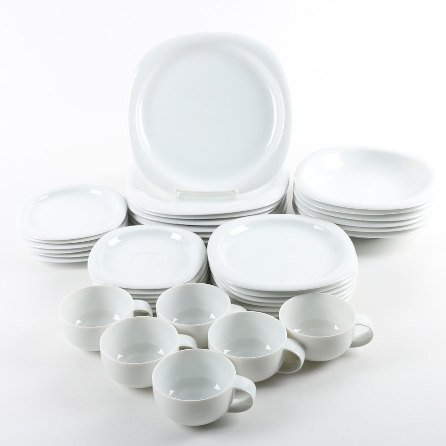 Rosenthal Continental "Suomi White" Dinnerware, Circa 1986