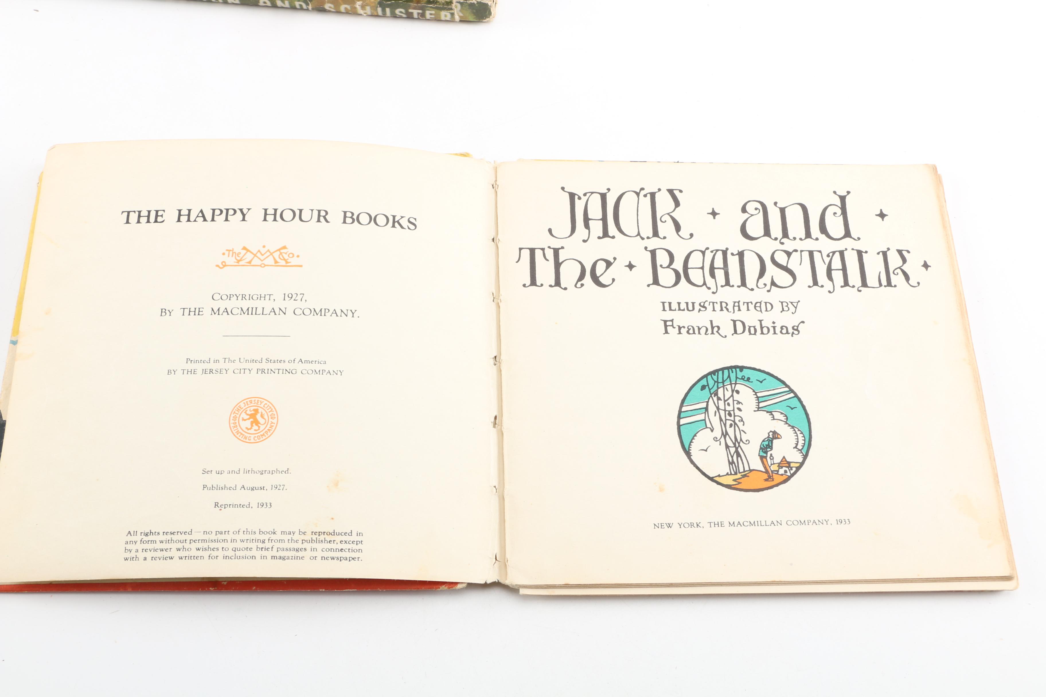 Vintage and Antique Children's Books, Including "Walt Disney's Bambi"