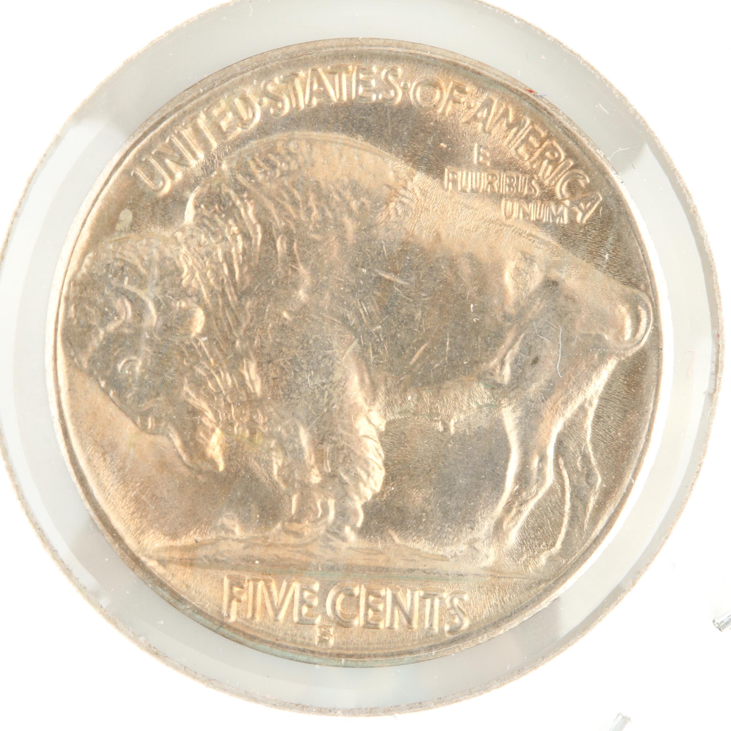 1936-S Buffalo Nickel