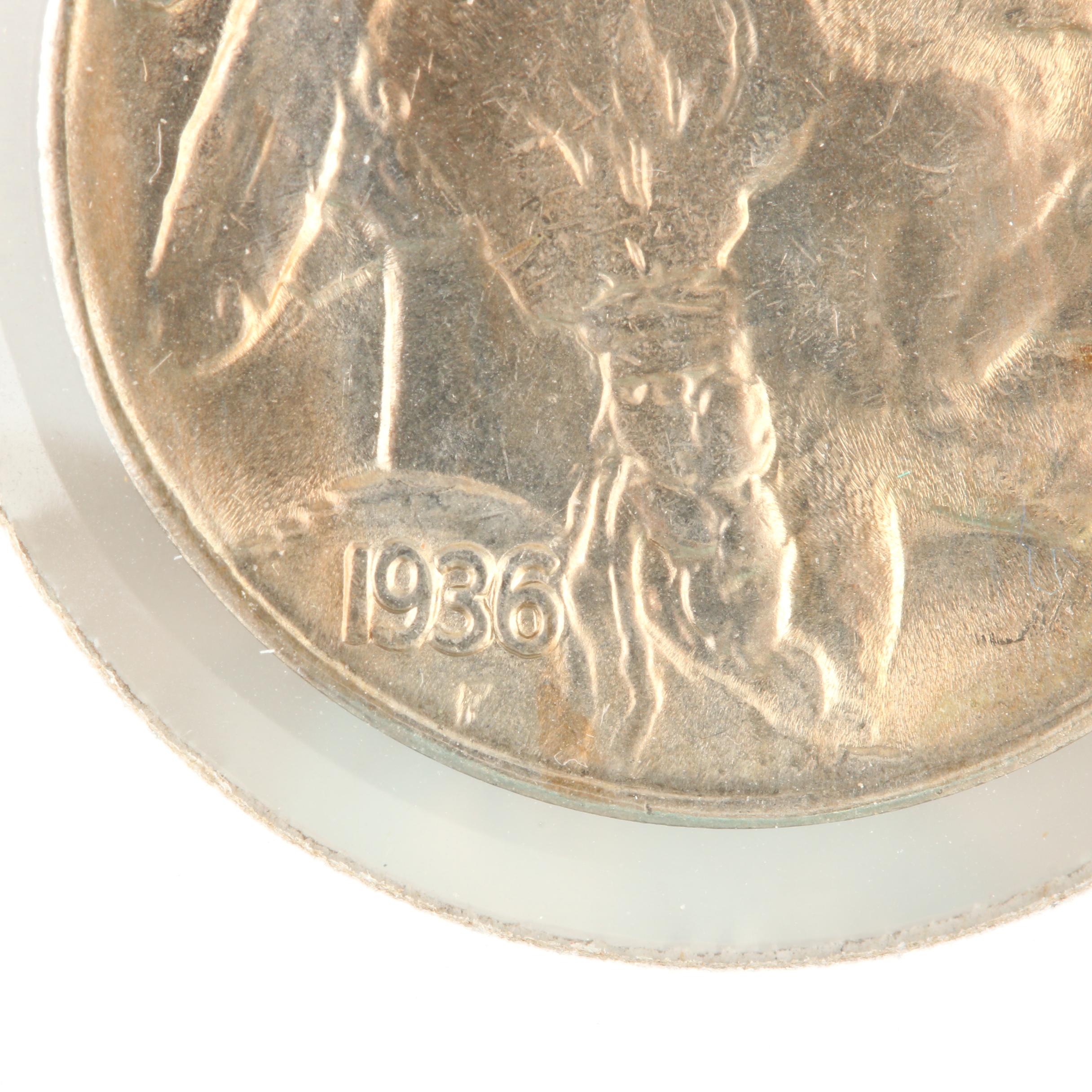 1936-S Buffalo Nickel