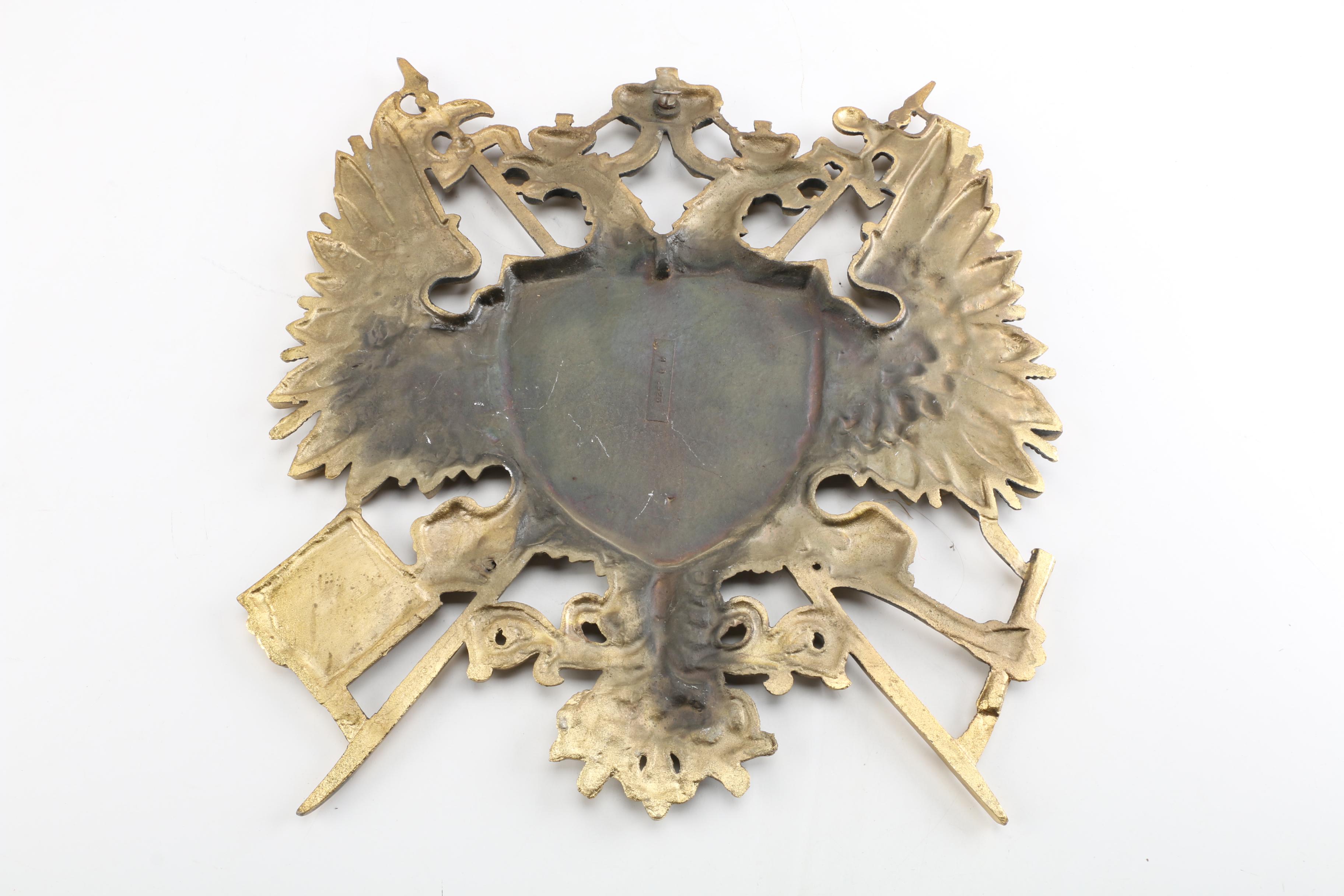 Russian Coat of Arms Herald Plaque