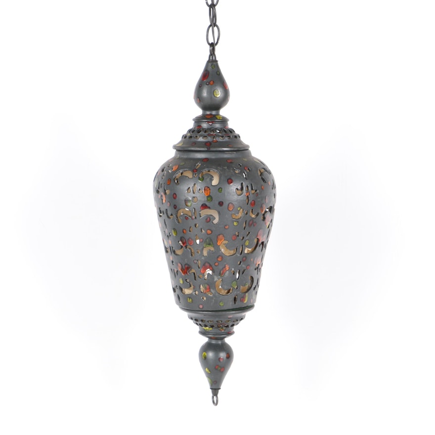 Moroccan Inspired Hanging Pendant Light