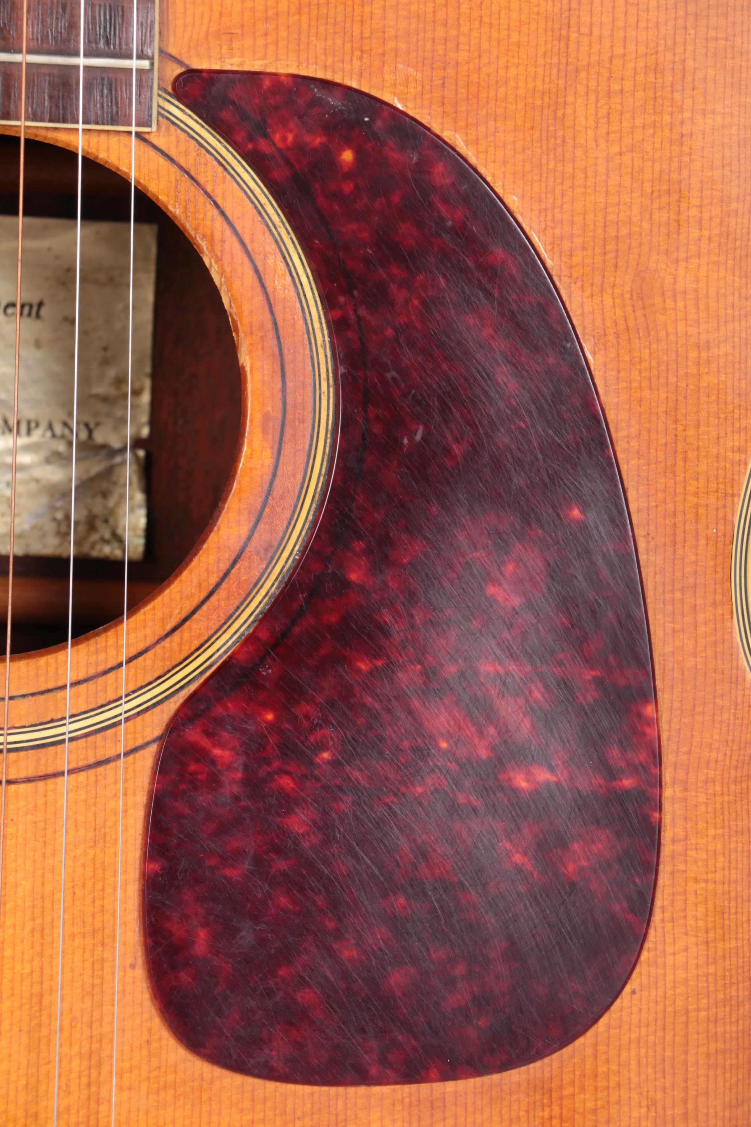 Vintage Harmony Sovereign H-6560 1975 Jumbo Acoustic Guitar with Case