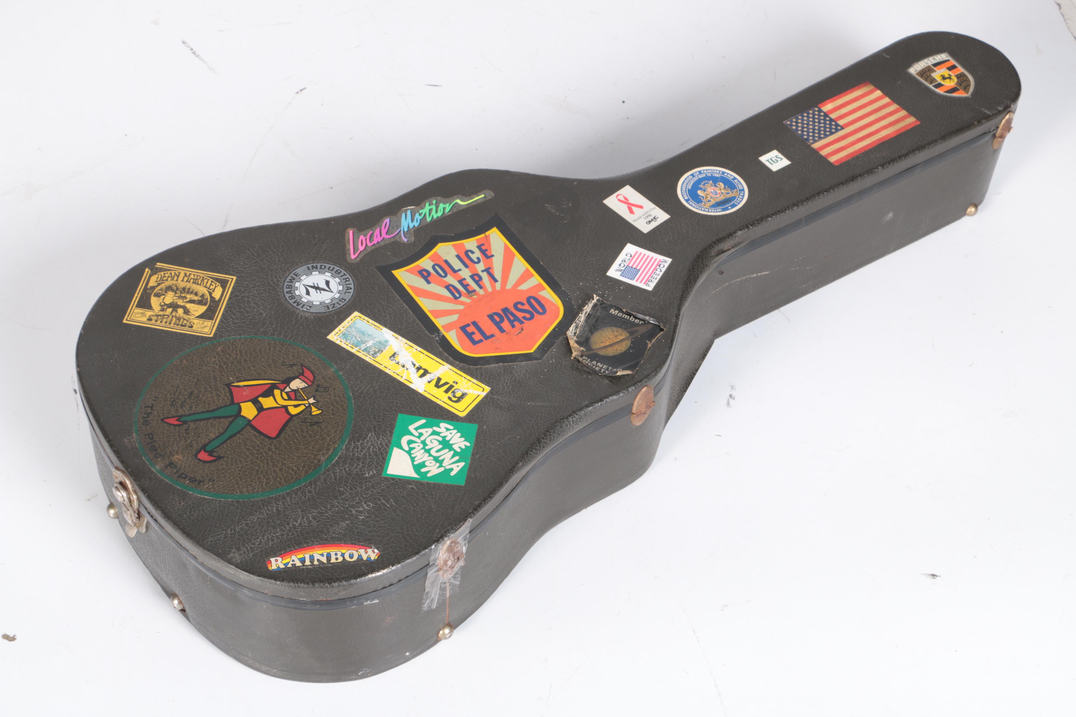 Vintage Harmony Sovereign H-6560 1975 Jumbo Acoustic Guitar with Case