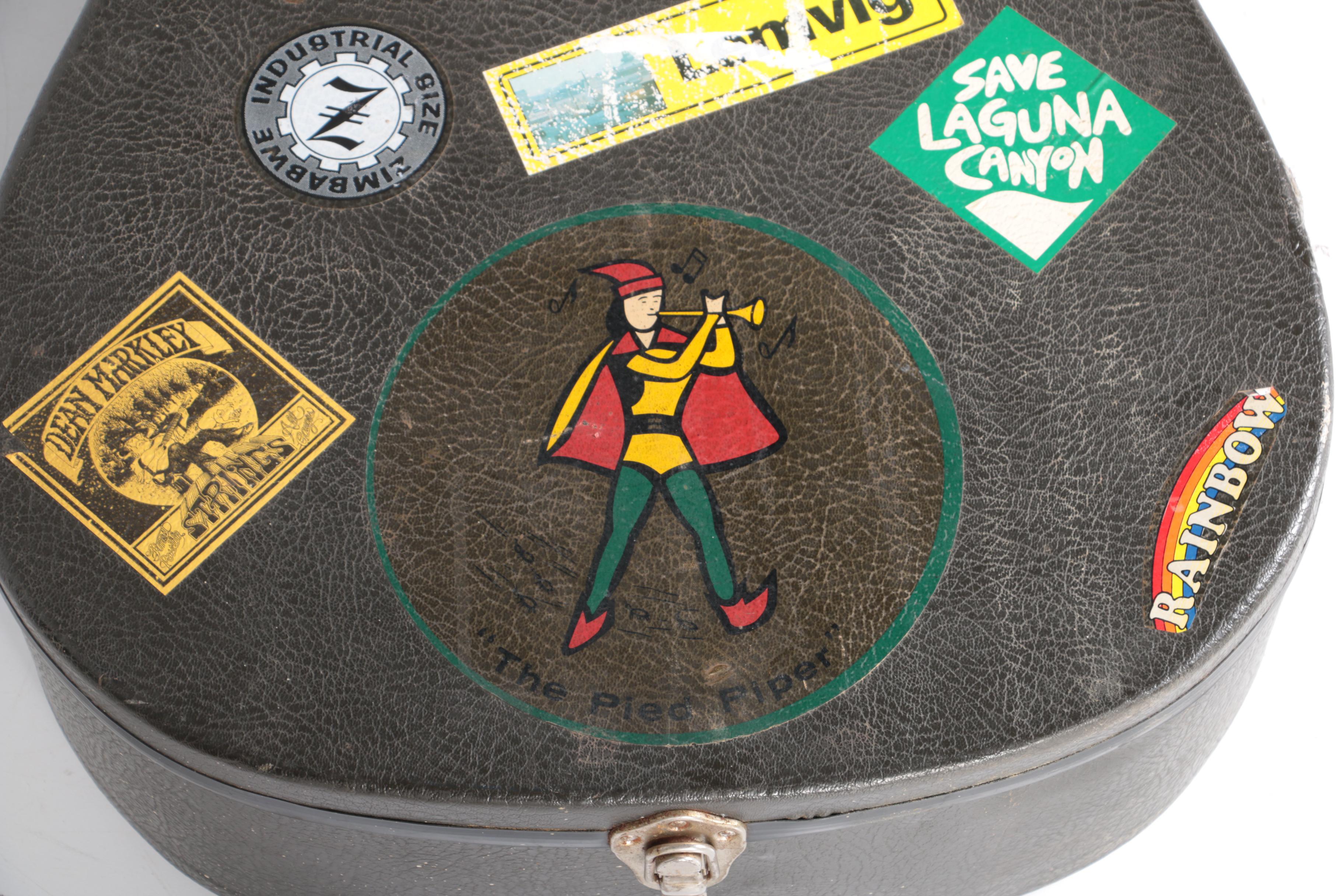 Vintage Harmony Sovereign H-6560 1975 Jumbo Acoustic Guitar with Case