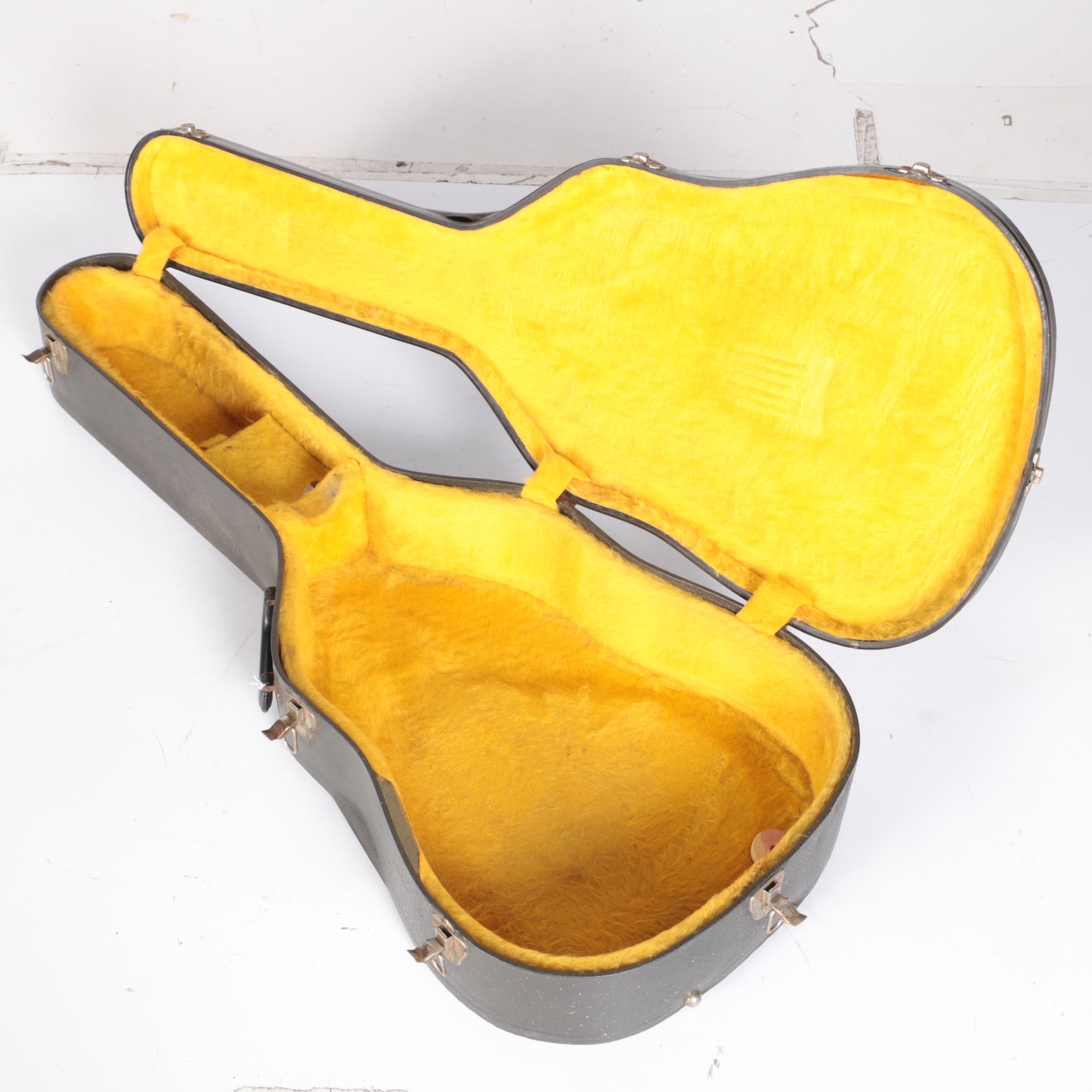 Vintage Harmony Sovereign H-6560 1975 Jumbo Acoustic Guitar with Case