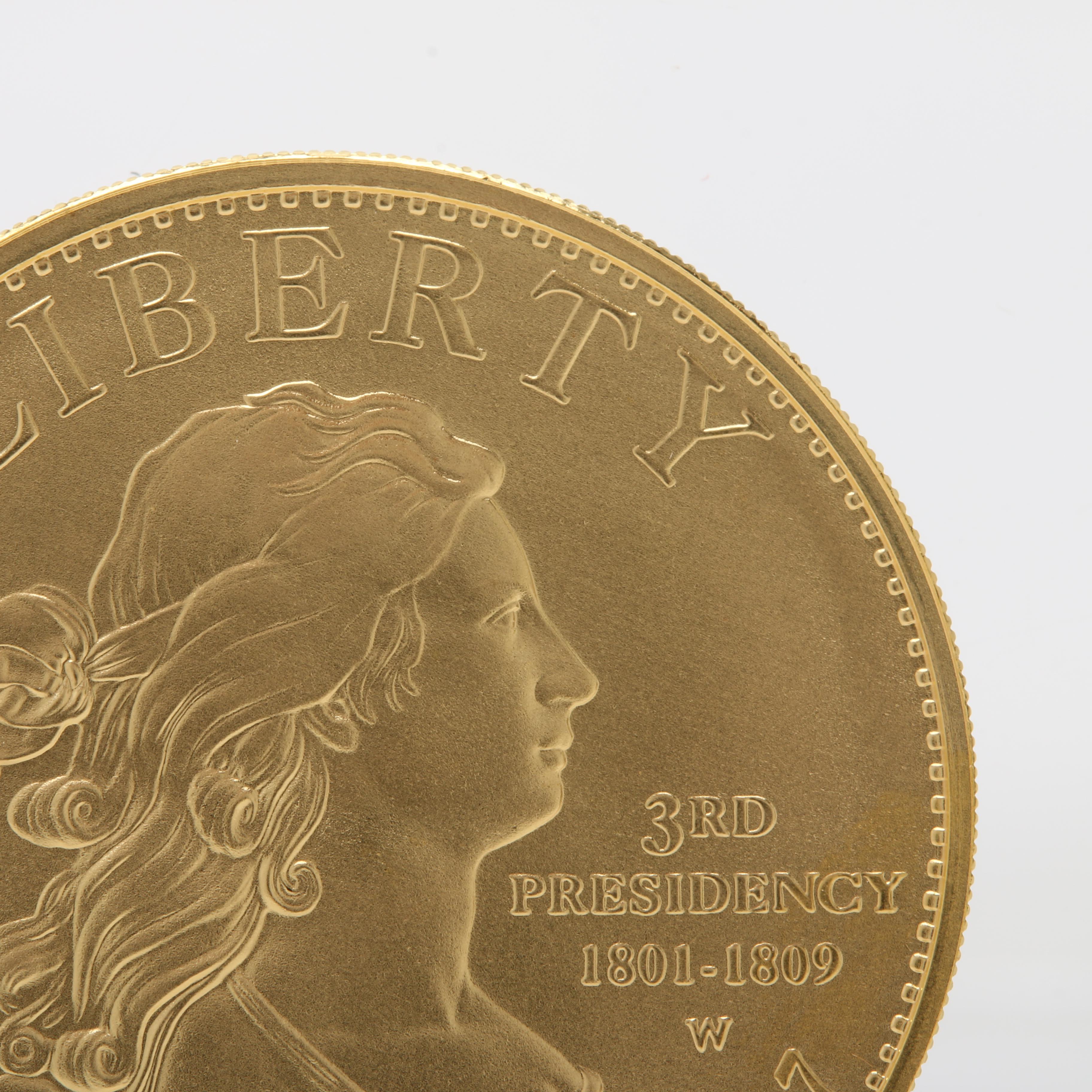 2007-W First Spouse Thomas Jefferson's Liberty $10 Gold Bullion Coin