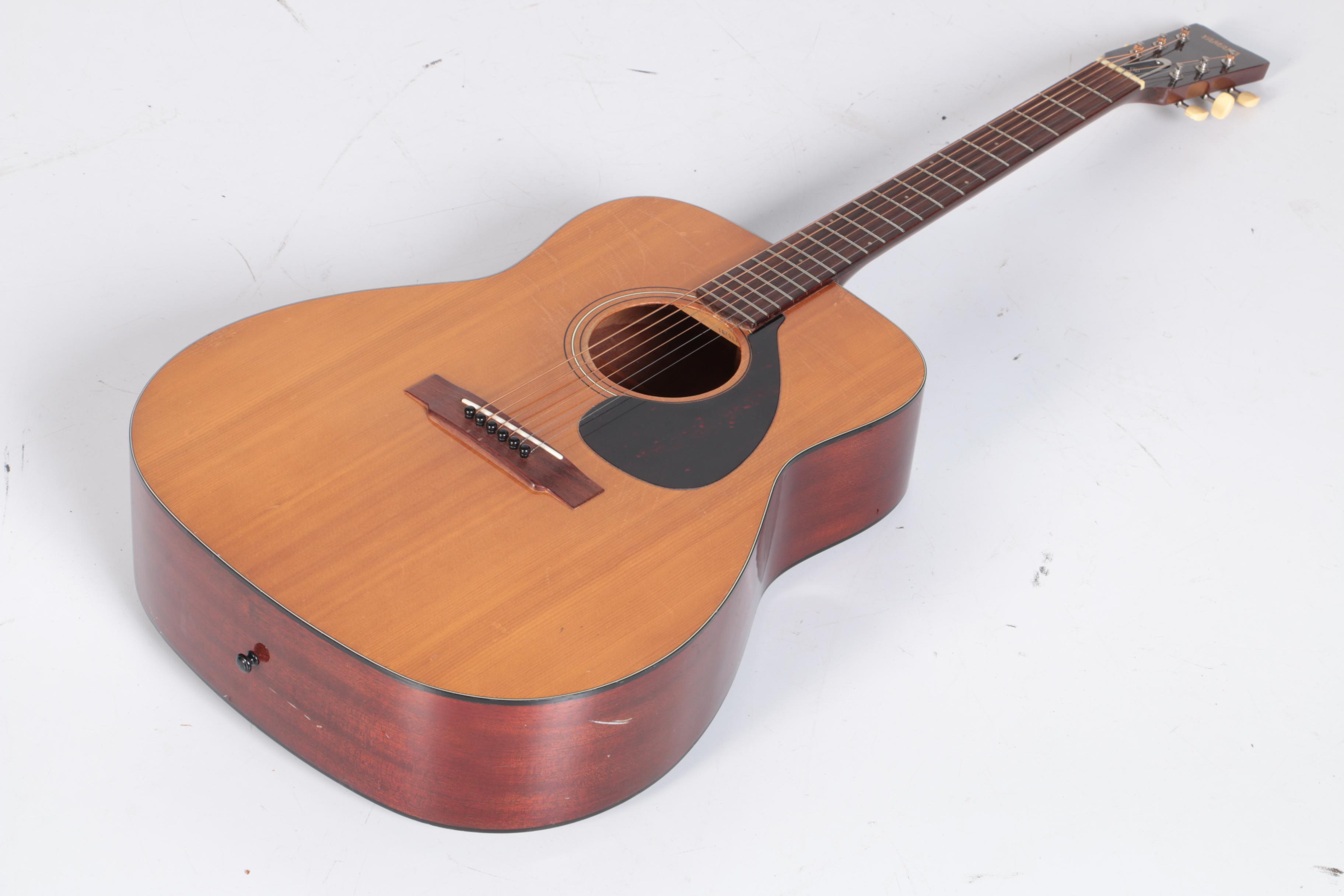 Vintage Yamaha FG-140 Nippon Gakki Acoustic Guitar with Case