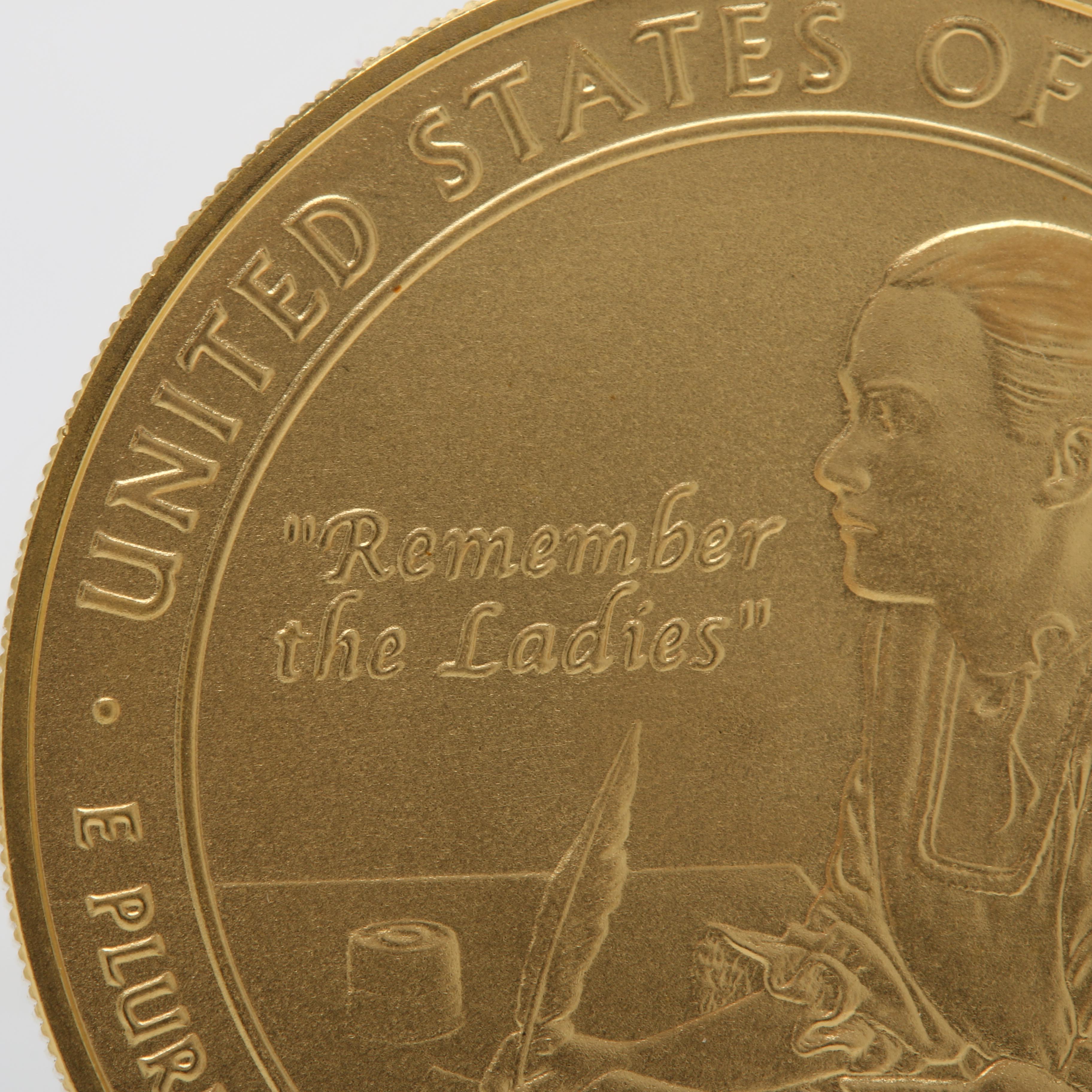 2007-W First Spouse Abigail Adams $10 Gold Bullion Coin