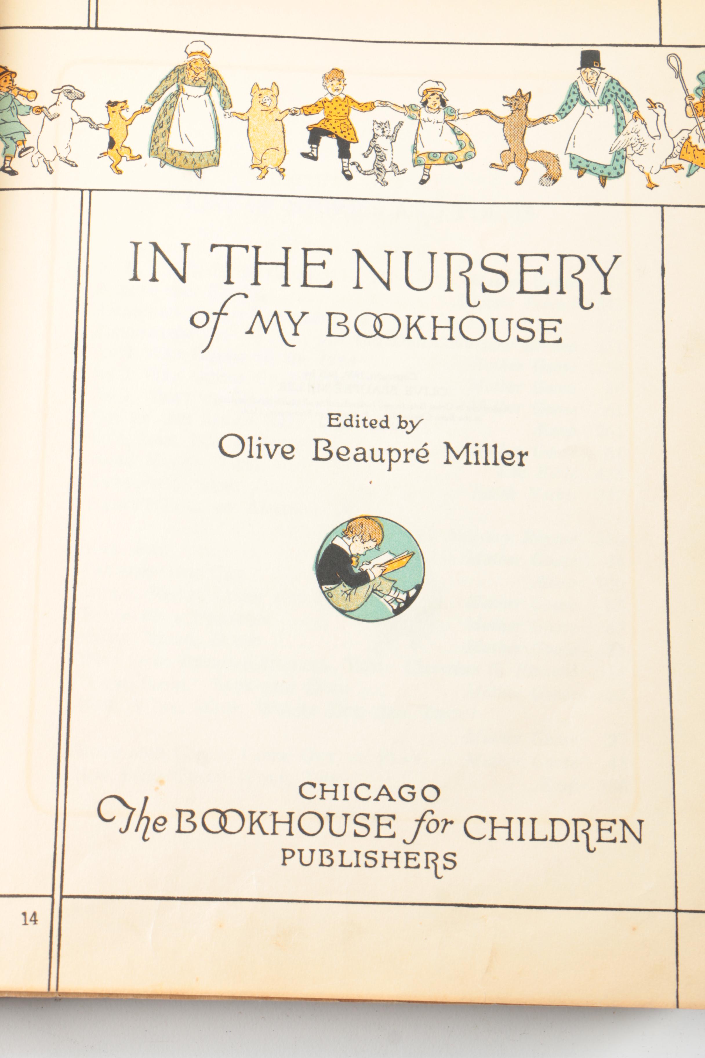 C. 1920s "My Book House" Series by Olive Beaupré Miller