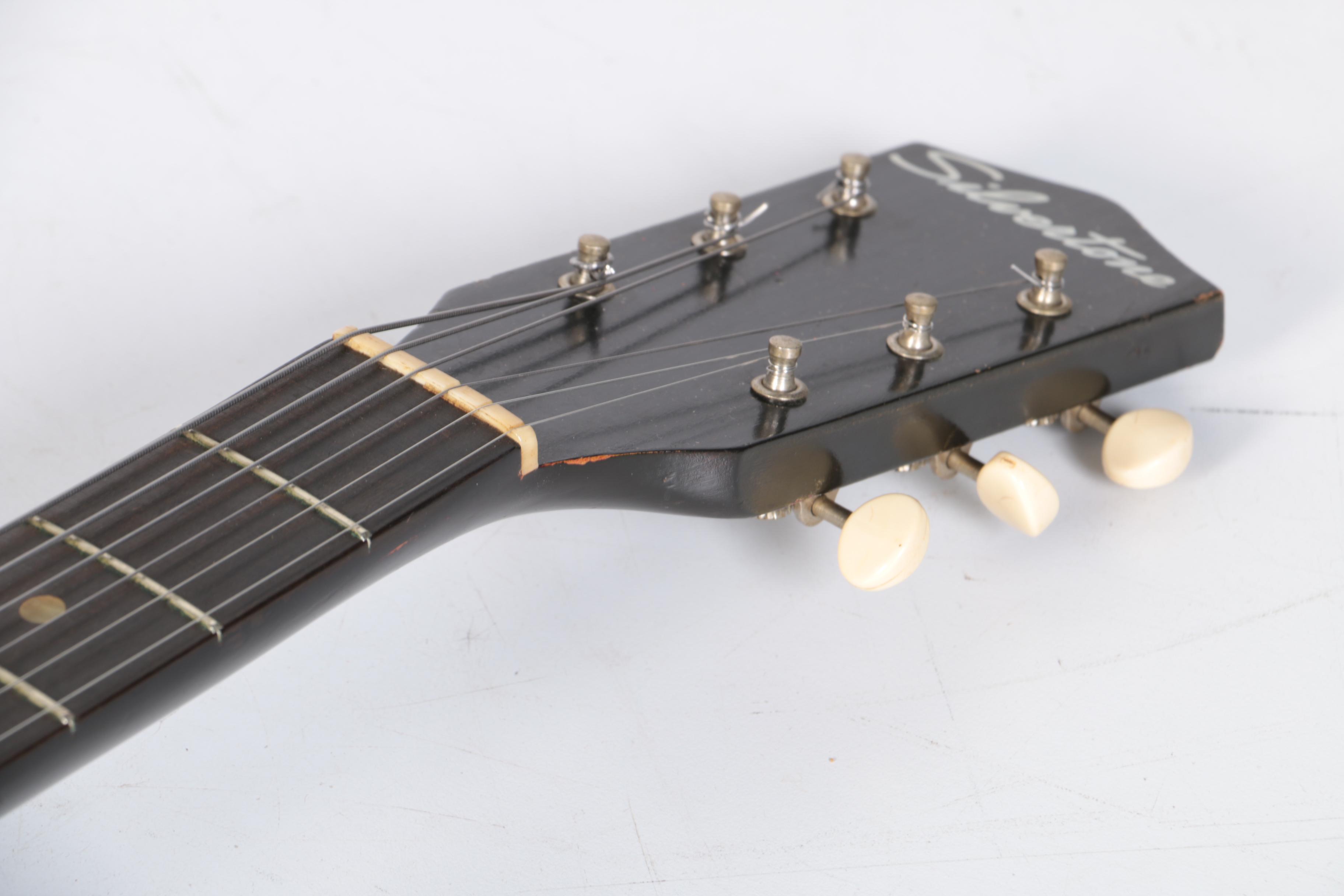 1960s Silvertone Stratotone 1420 Sunburst Electric Guitar with Case