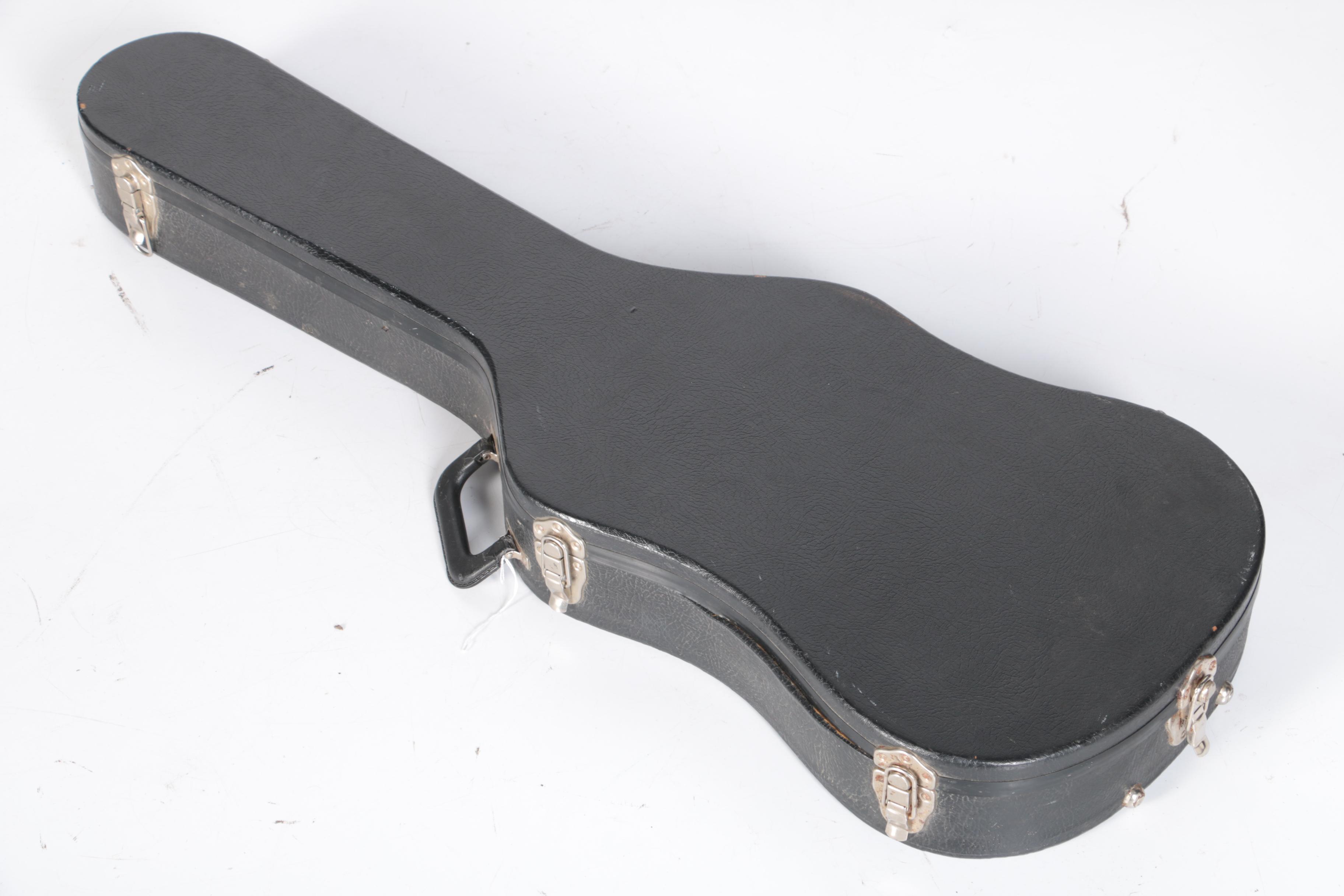 1960s Silvertone Stratotone 1420 Sunburst Electric Guitar with Case