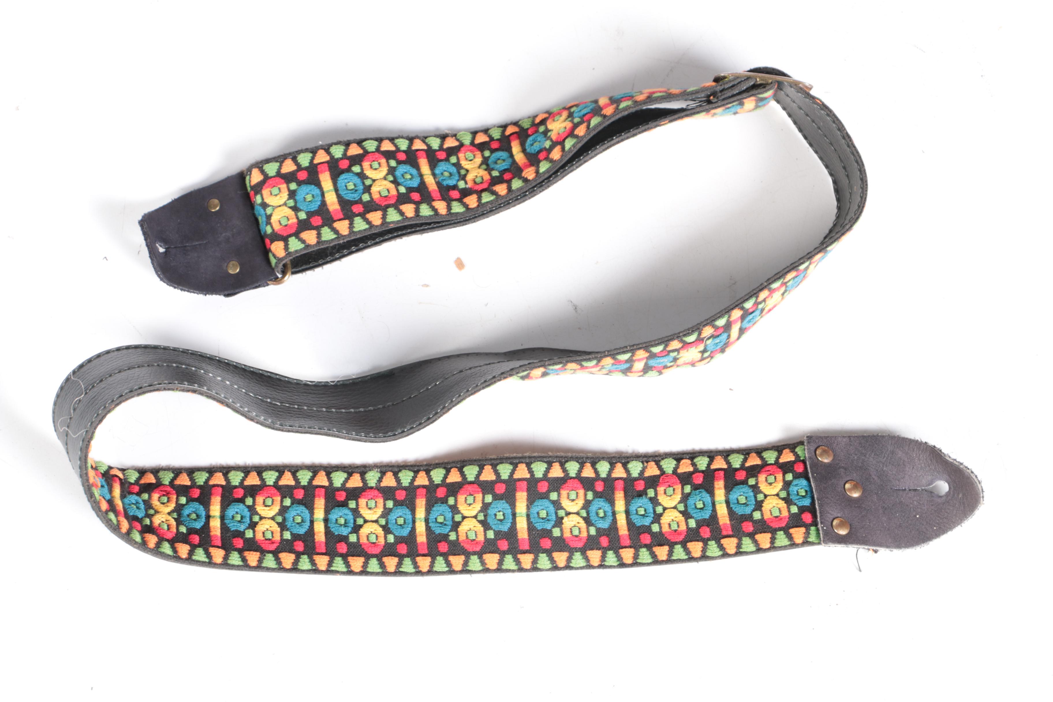 1960s Silvertone Stratotone 1420 Sunburst Electric Guitar with Case