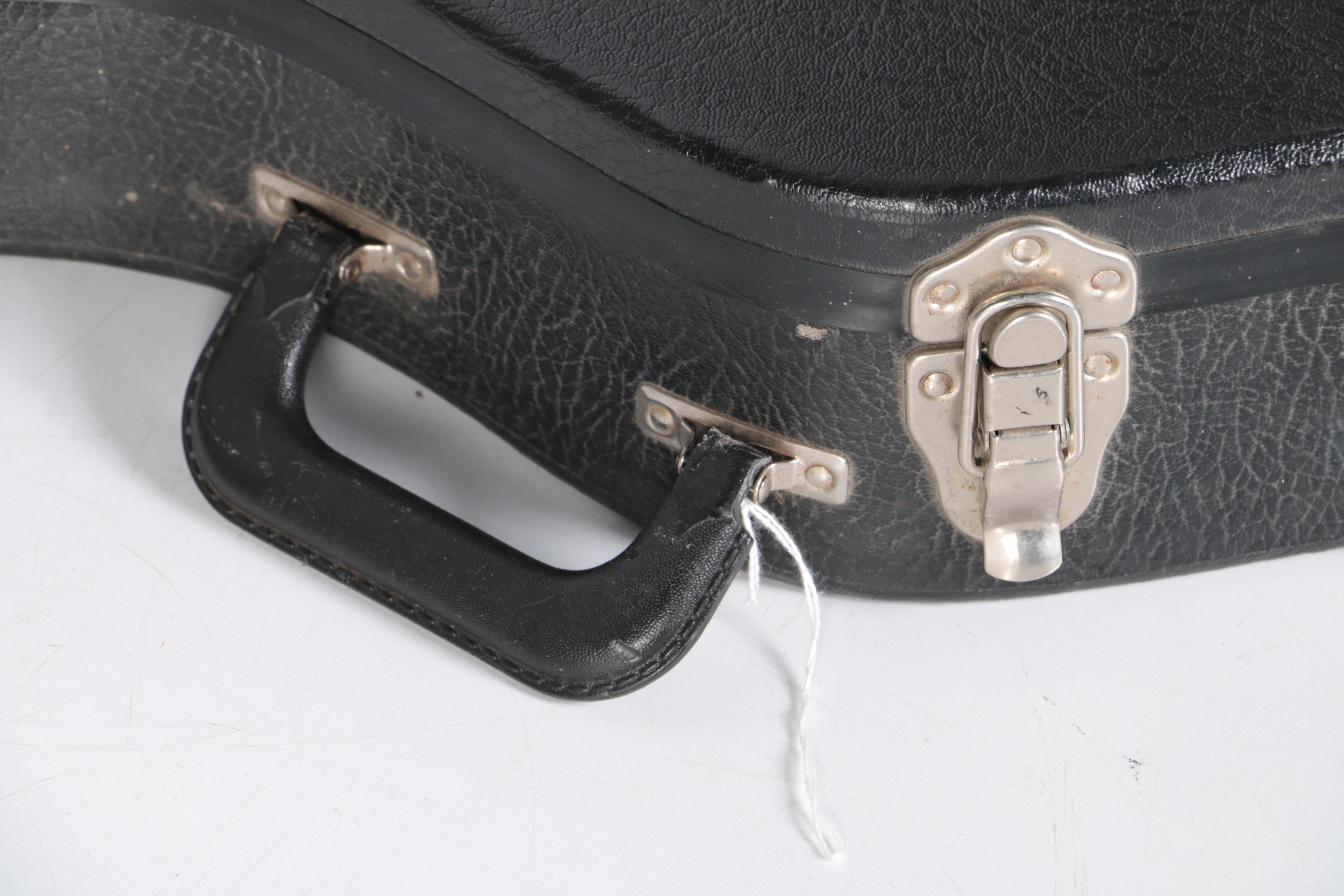 1960s Silvertone Stratotone 1420 Sunburst Electric Guitar with Case