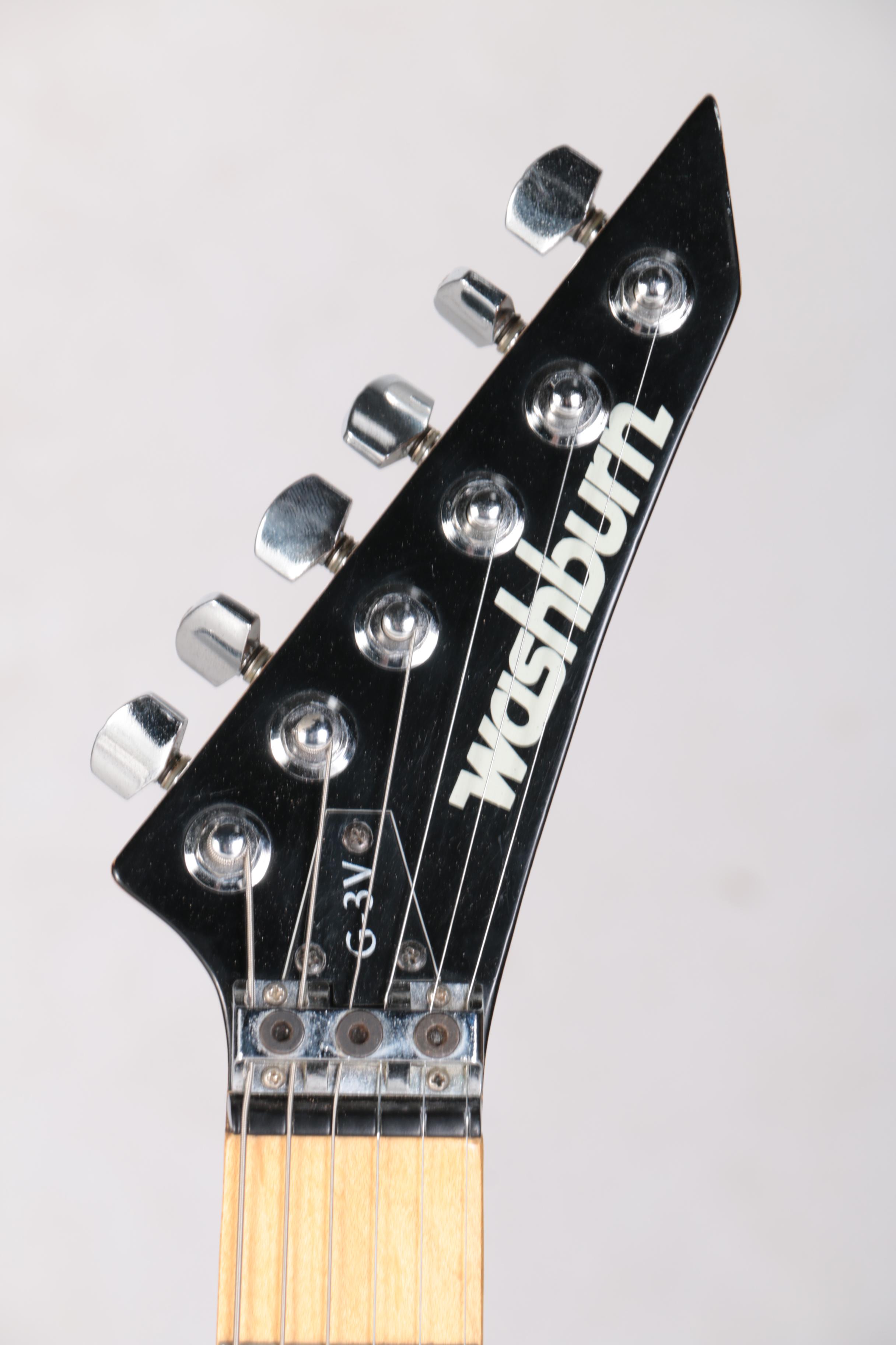1980s Washburn G-3V Electric Guitar with Hardshell Case