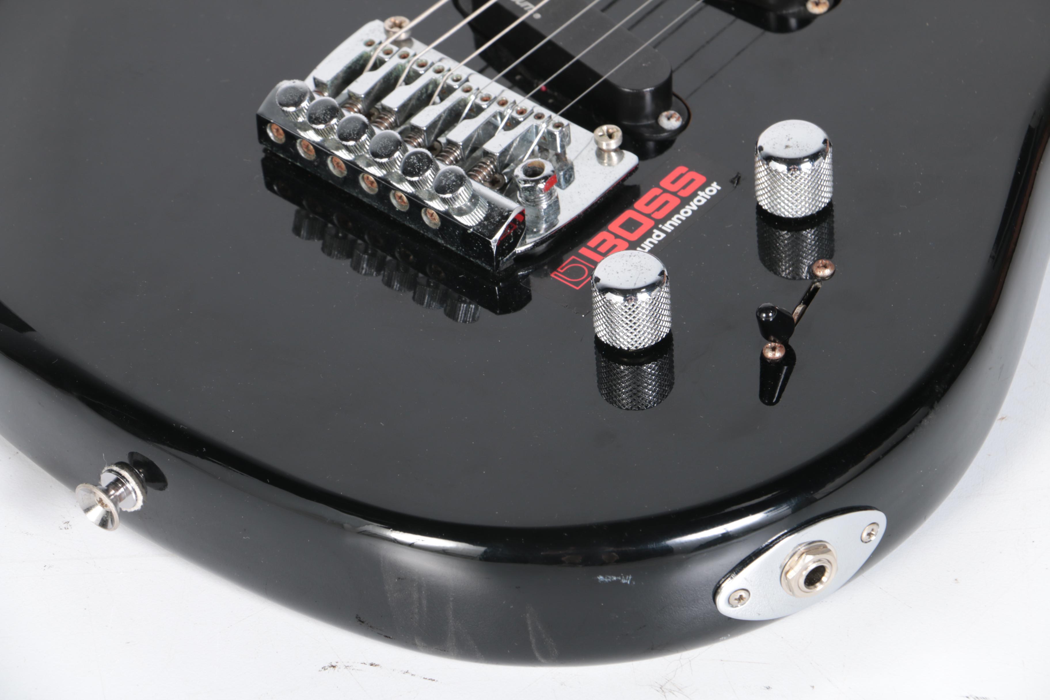 1980s Washburn G-3V Electric Guitar with Hardshell Case