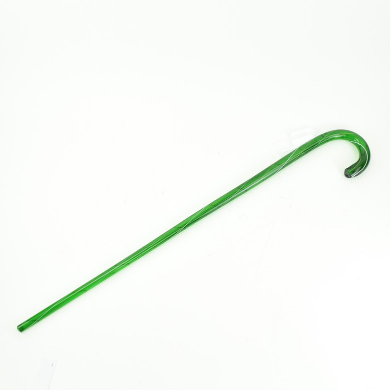 Handmade Art Glass Walking Cane
