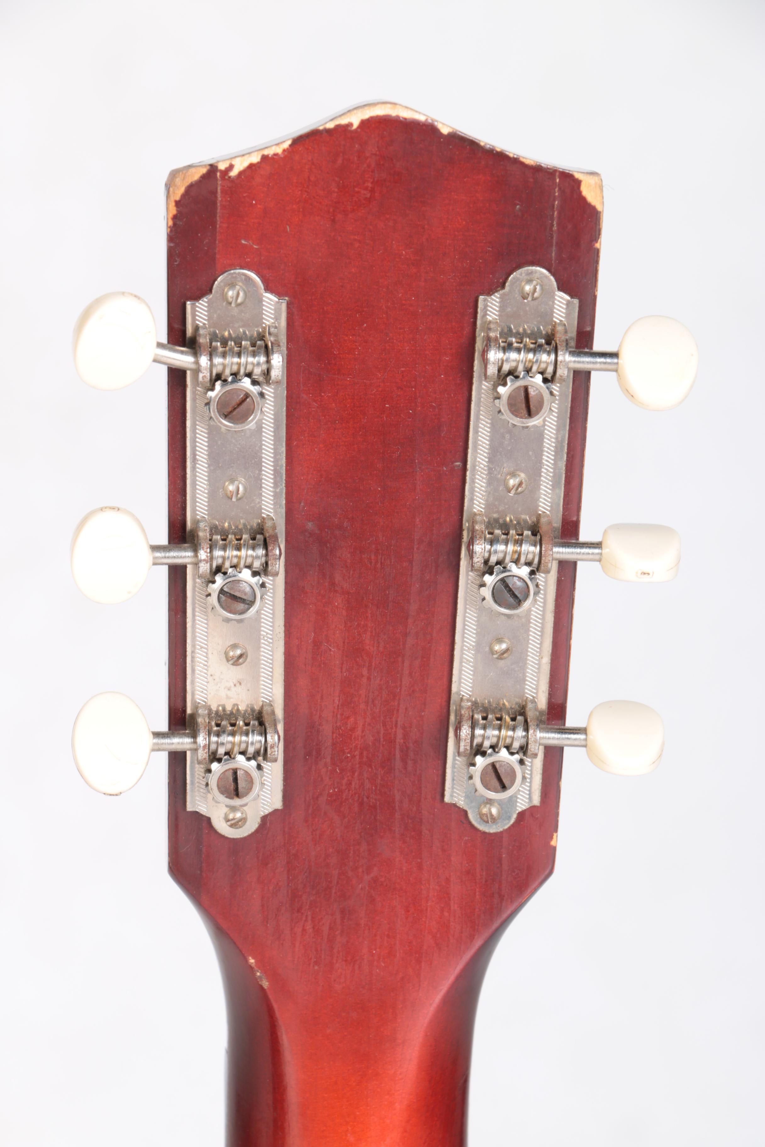 Vintage 1965 Harmony Holiday Rocket H54 Hollowbody Electric Guitar with Gig Bag