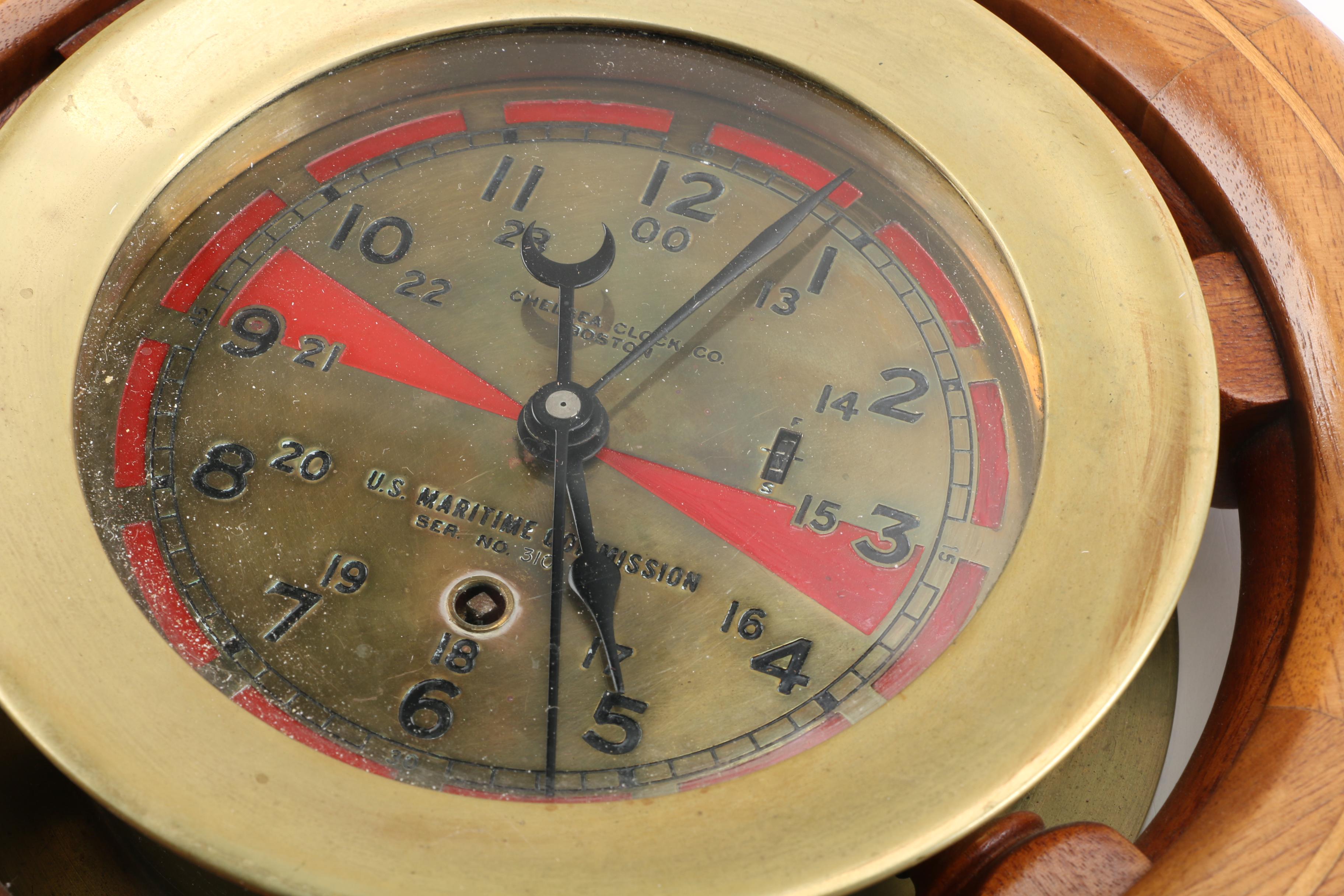 Chelsea Clock Co. Maritime Wall Clock