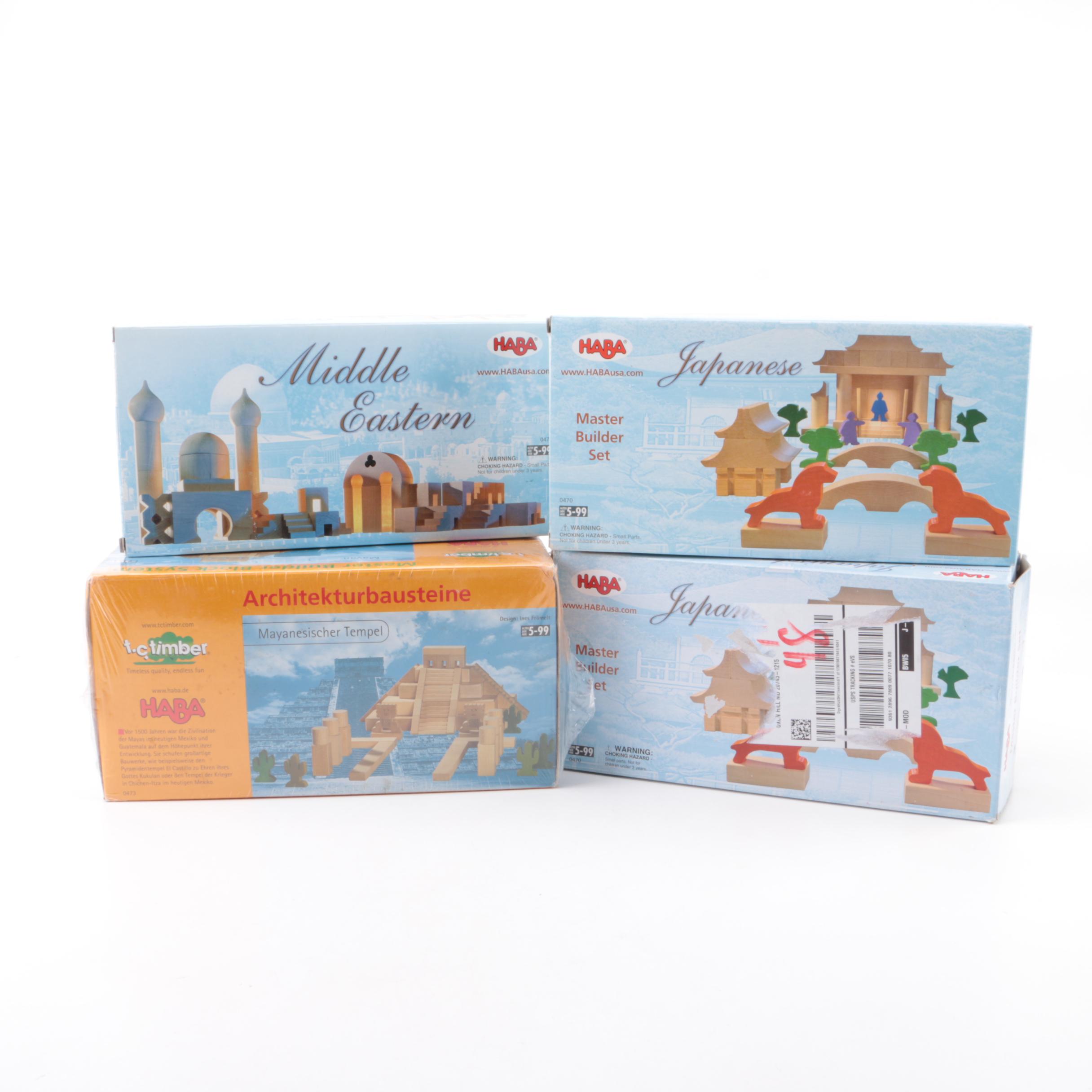 Internationally Themed Building Block Sets by Haba