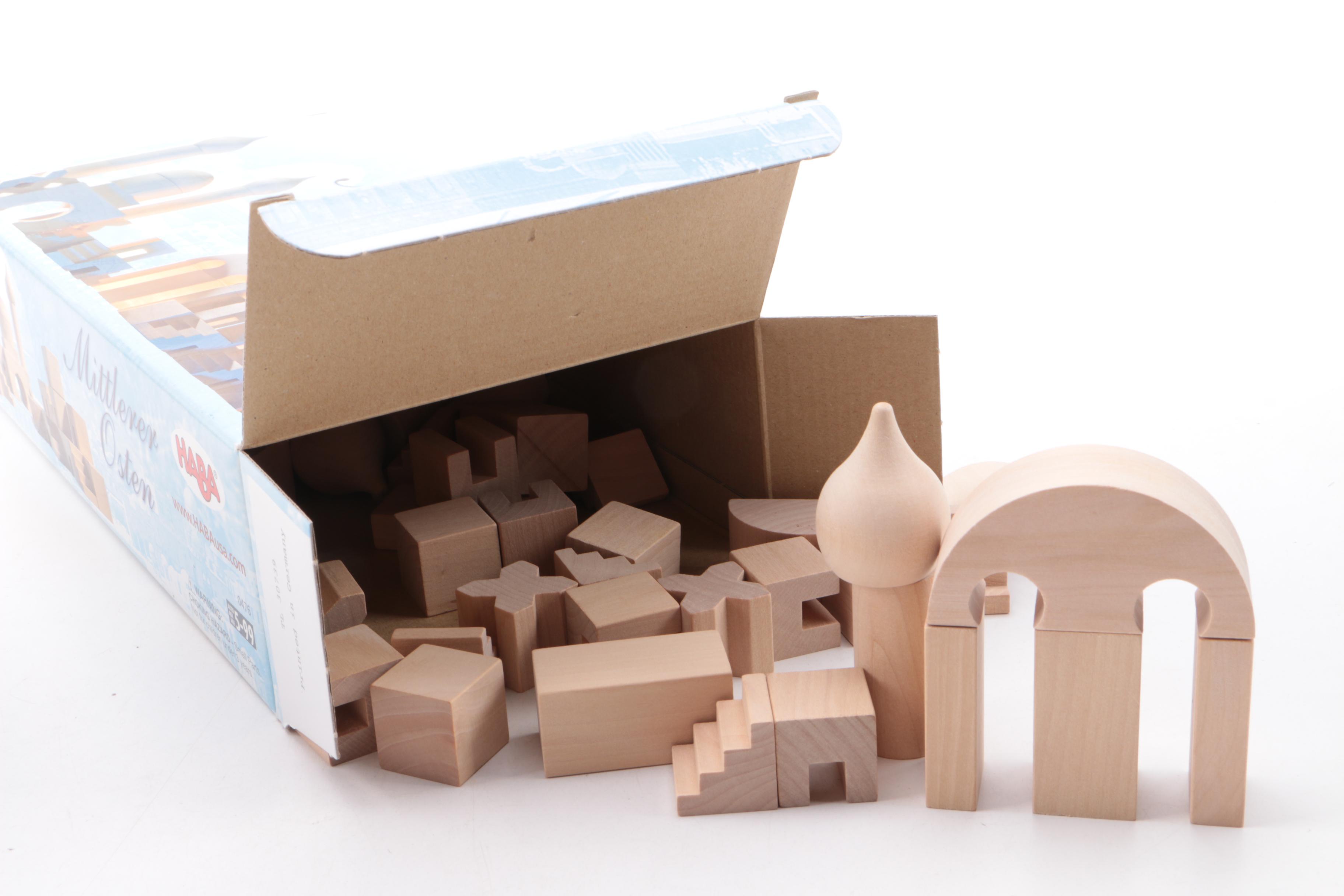 Internationally Themed Building Block Sets by Haba