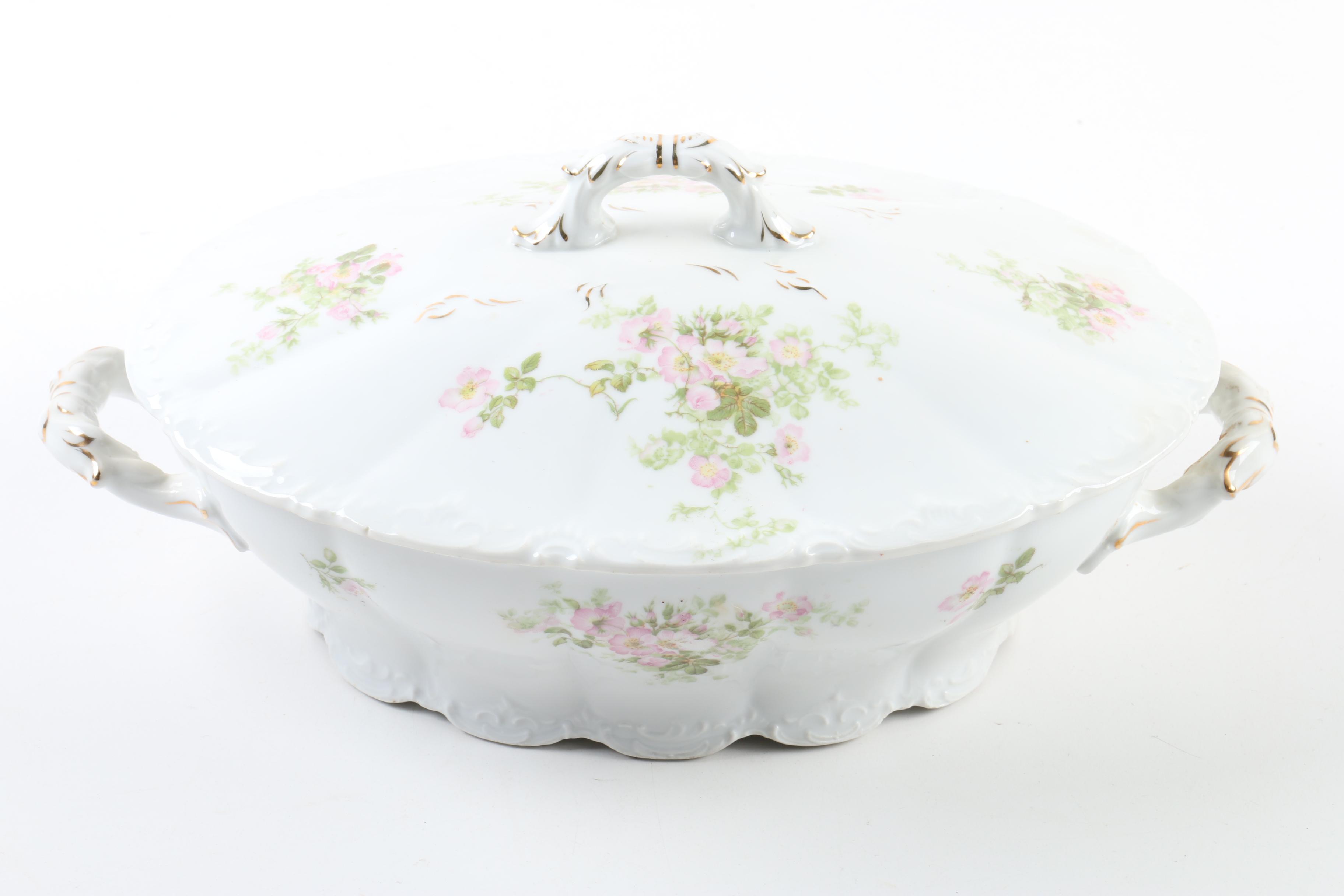 Antique Theodore Haviland Limoges Porcelain Tableware