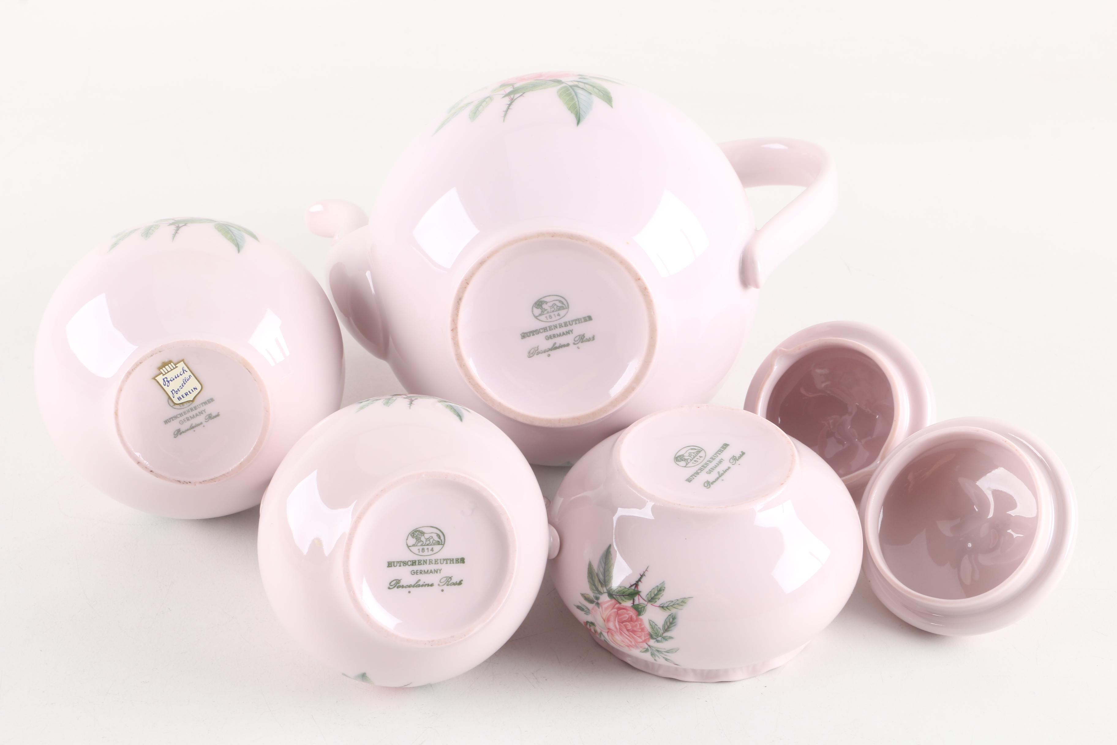 Hutschenreuther "Porcelain Rose" Dinnerware