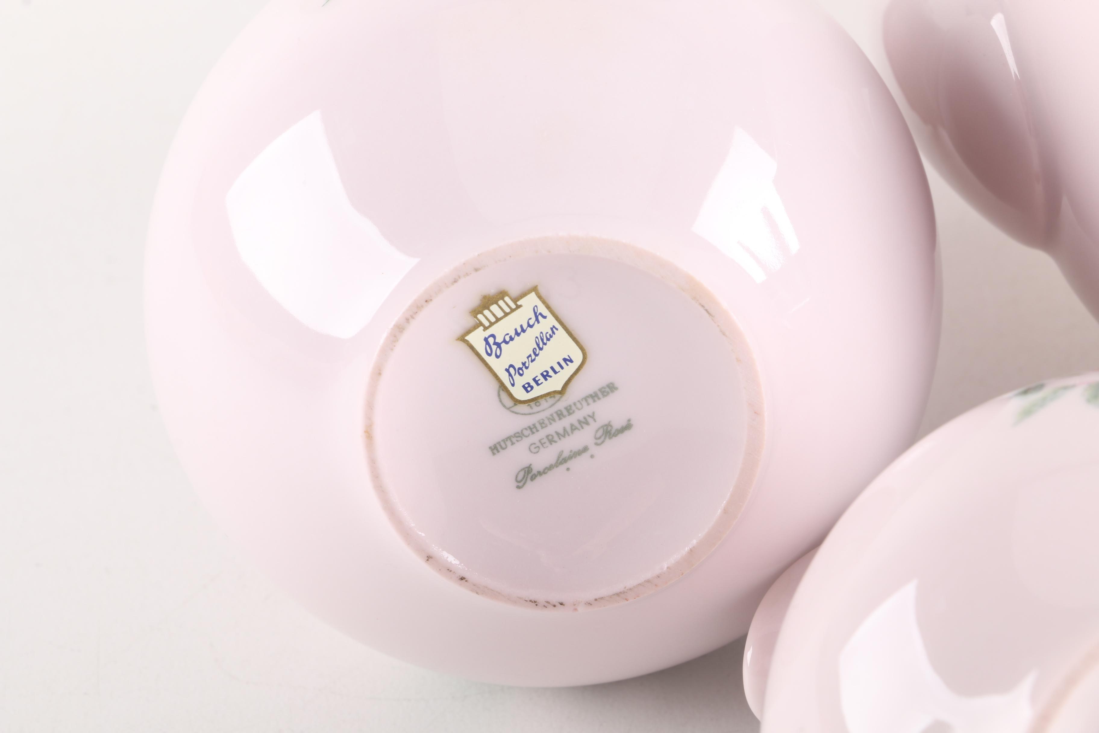 Hutschenreuther "Porcelain Rose" Dinnerware