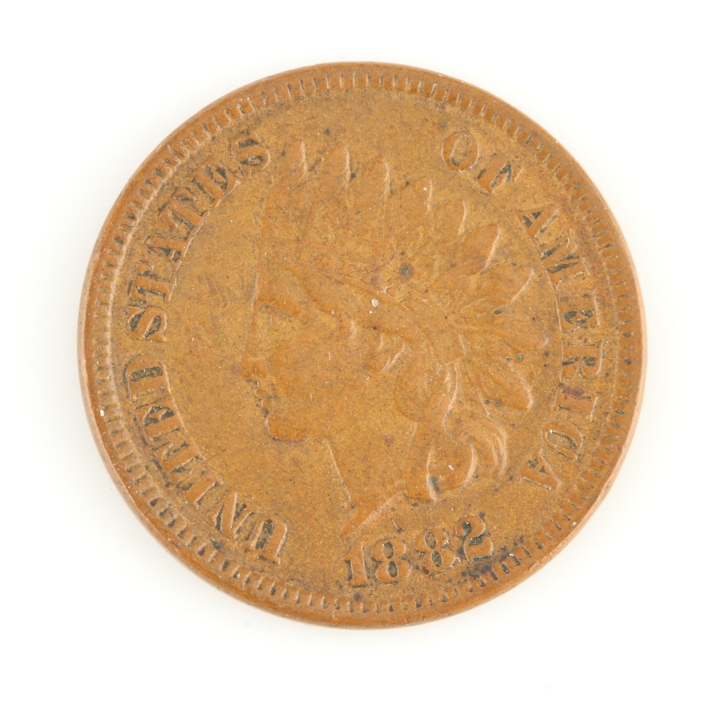 Three Indian Head Cents