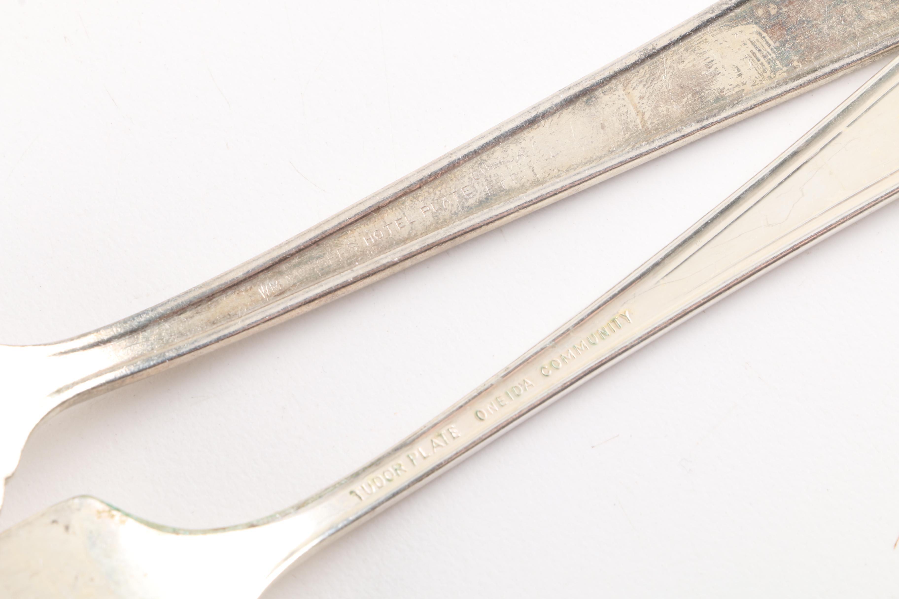 Tudor Plate "Queen Bess II" Silver-Plated Flatware Set