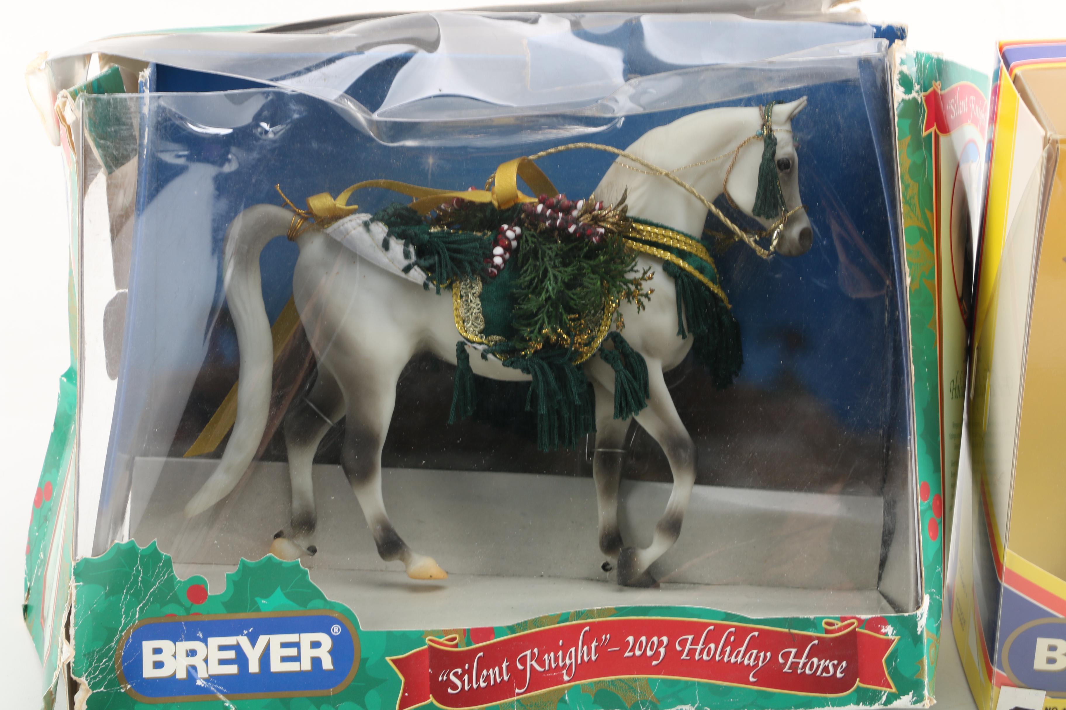 "Big Ben" and "Silent Night" Horse Figurines by Breyer