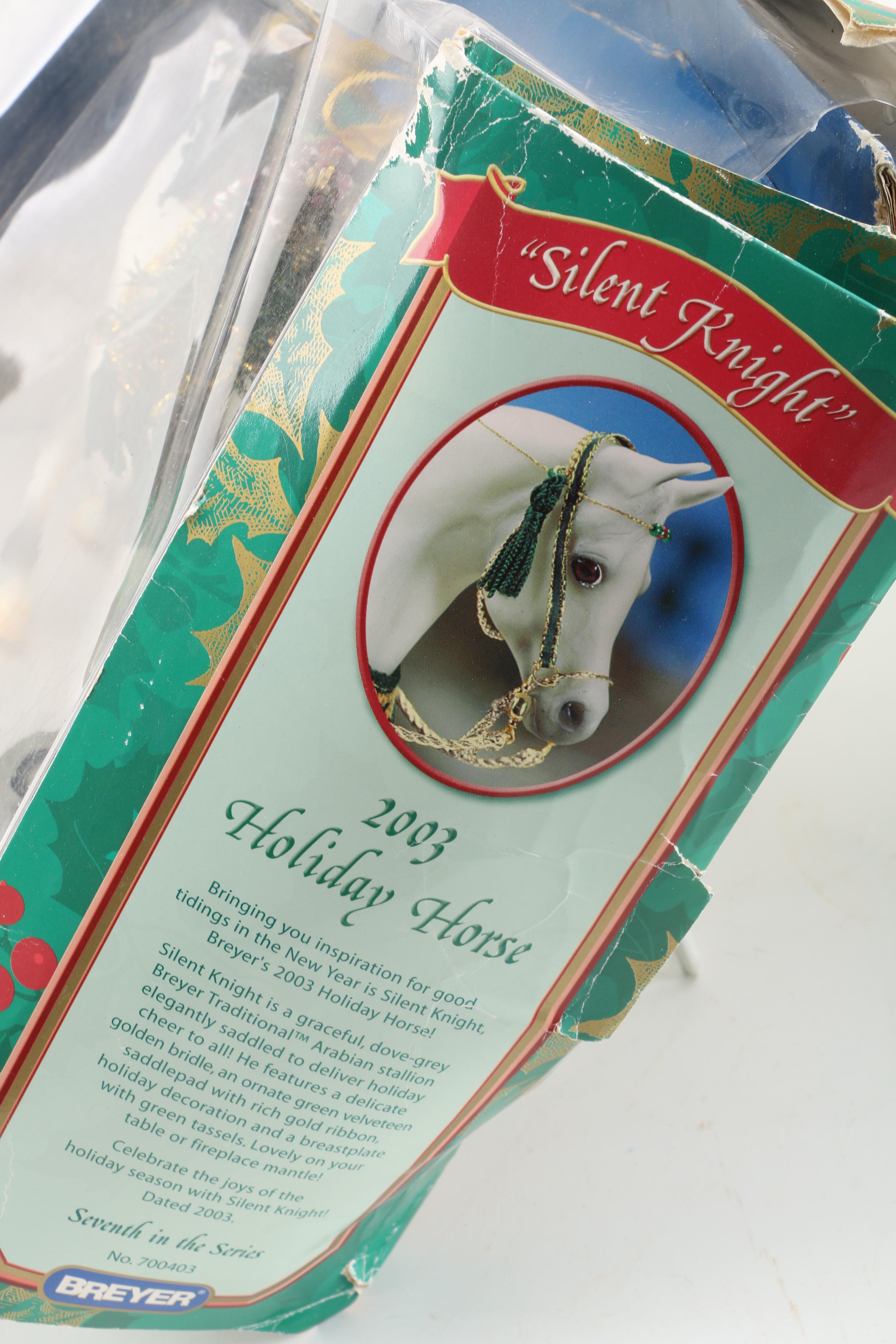 "Big Ben" and "Silent Night" Horse Figurines by Breyer