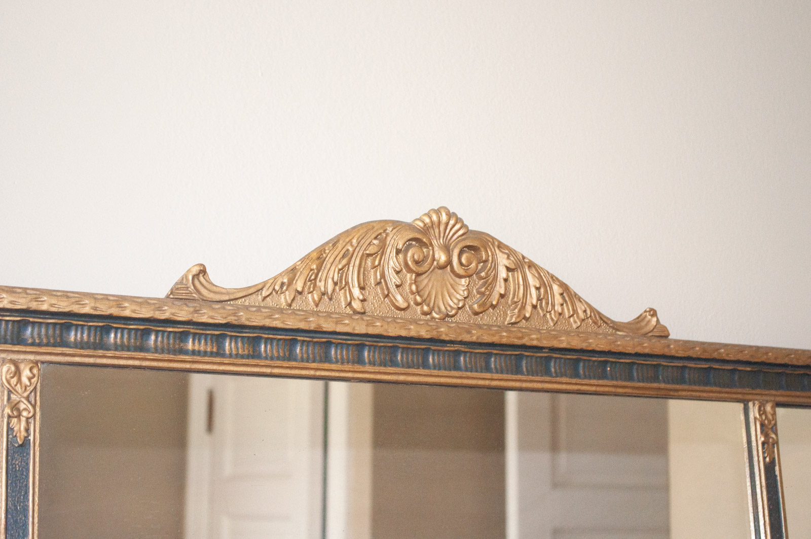 Vintage Three-Panel Wall Mirror