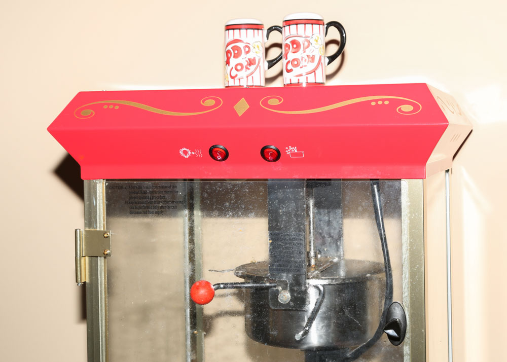 Home MovieRoom Popcorn Popper by Nostalgia Electrics
