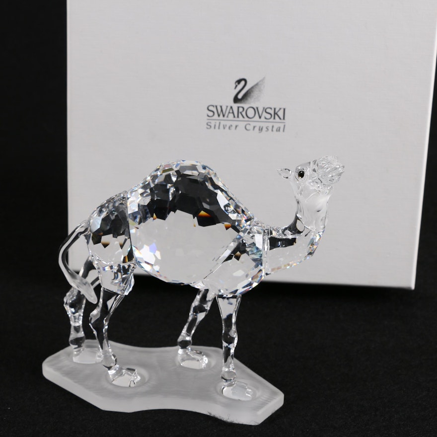 Swarovski Crystal Camel Figurine