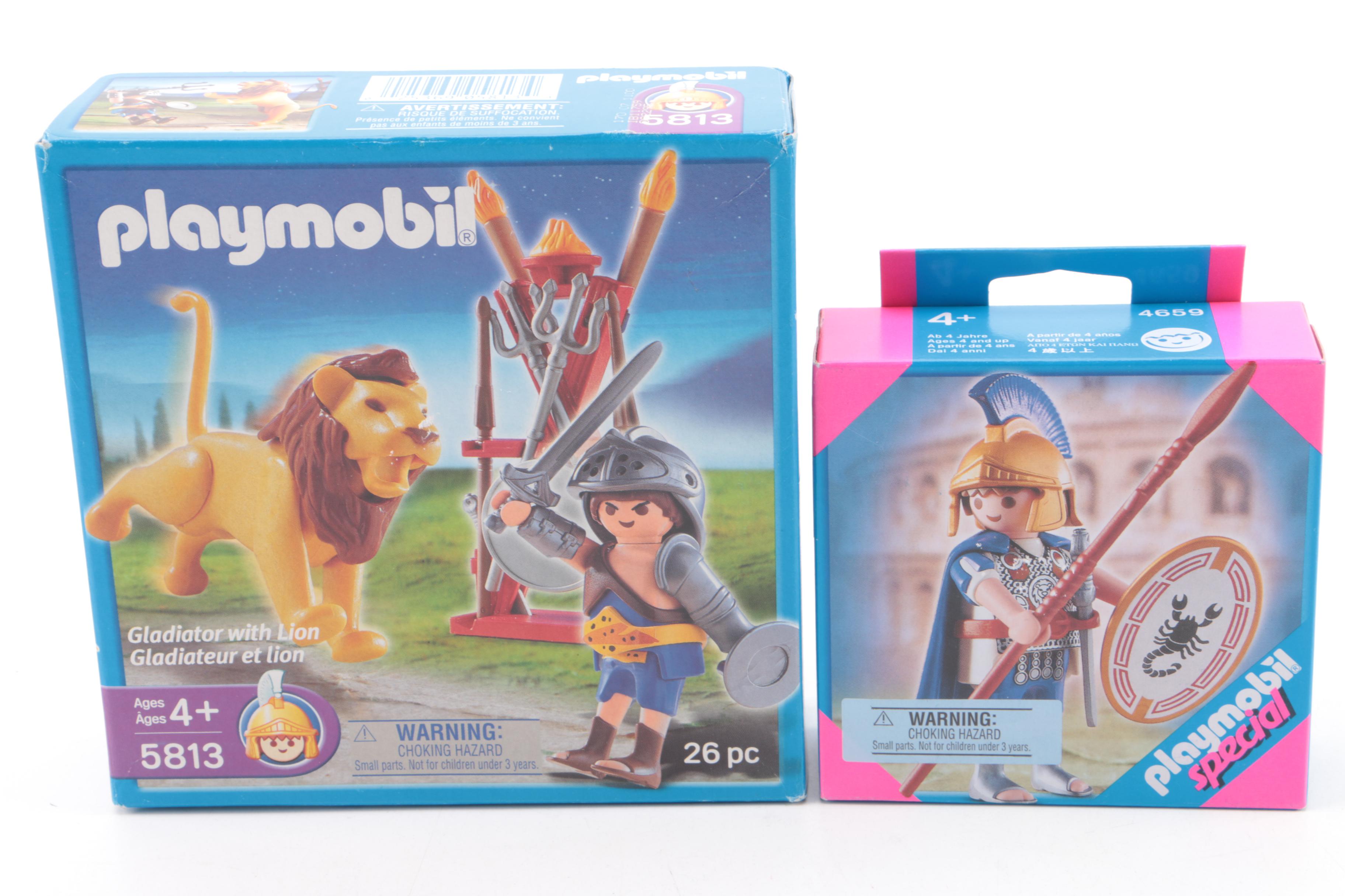 Collection of Playmobil Gladiator Themed Sets