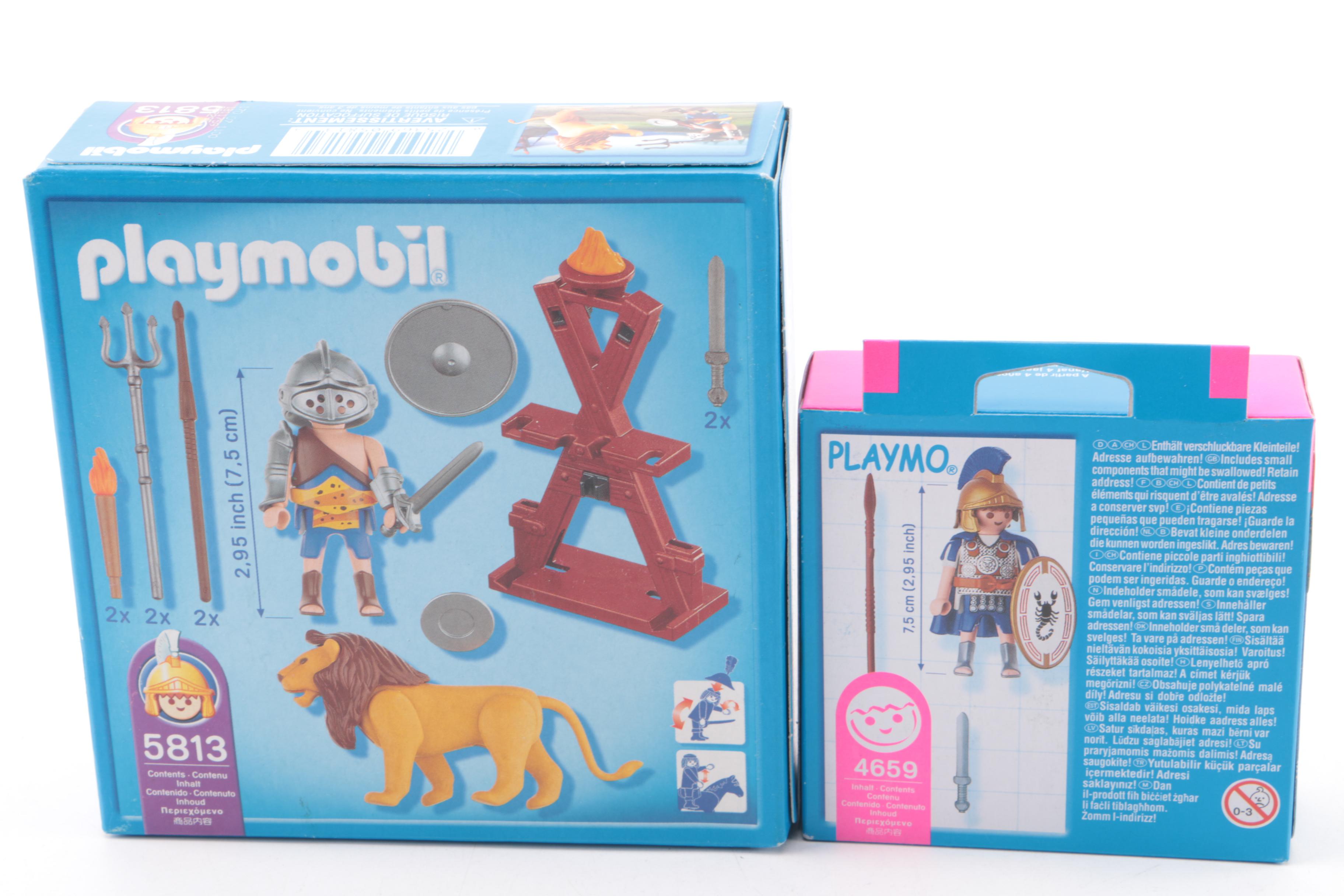 Collection of Playmobil Gladiator Themed Sets