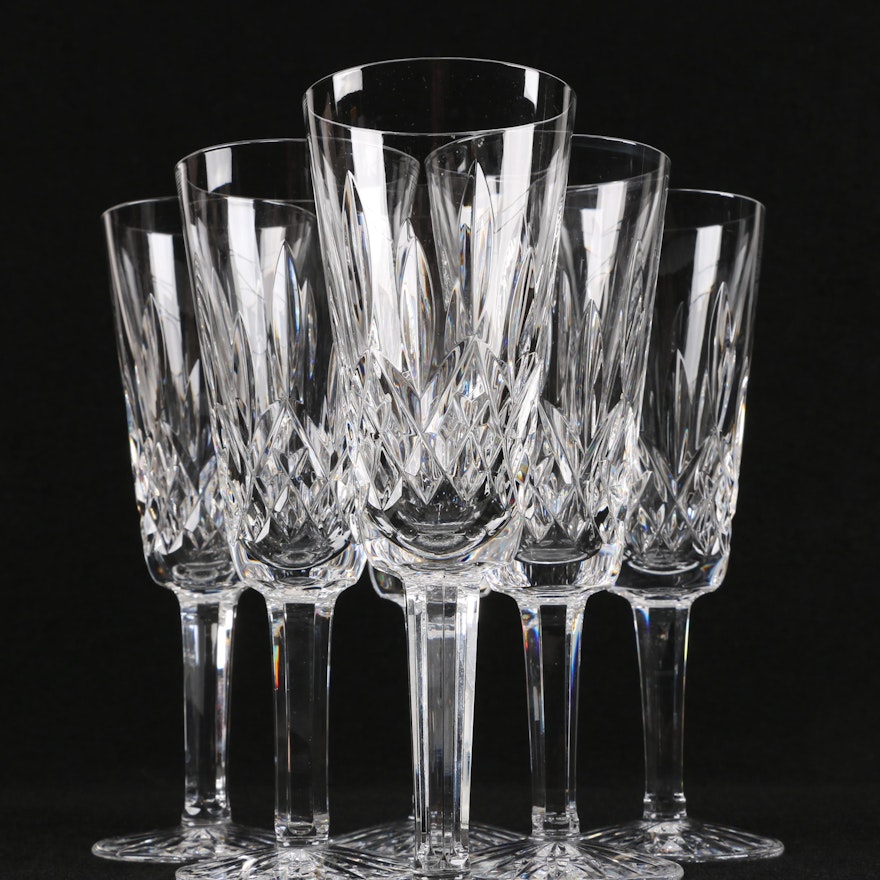 Waterford Crystal "Lismore" Champagne Flutes