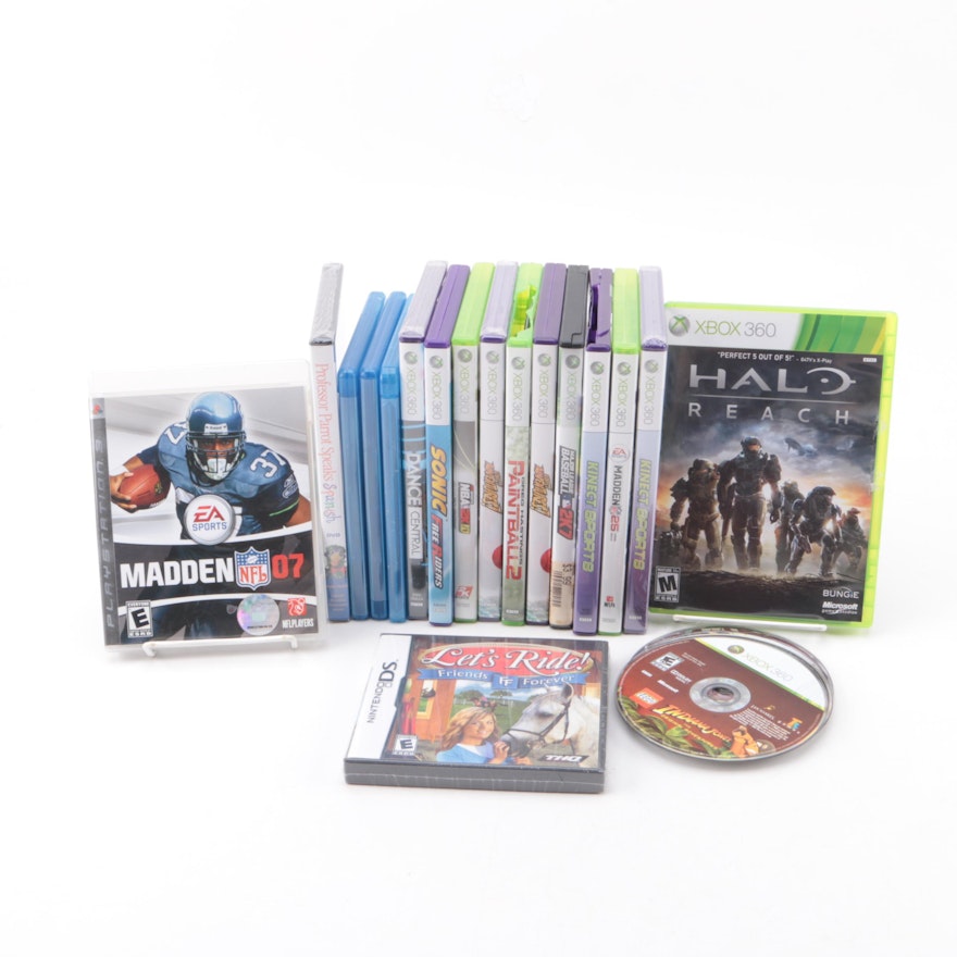 "Halo Reach" and Other Xbox 360 and PS3 Games