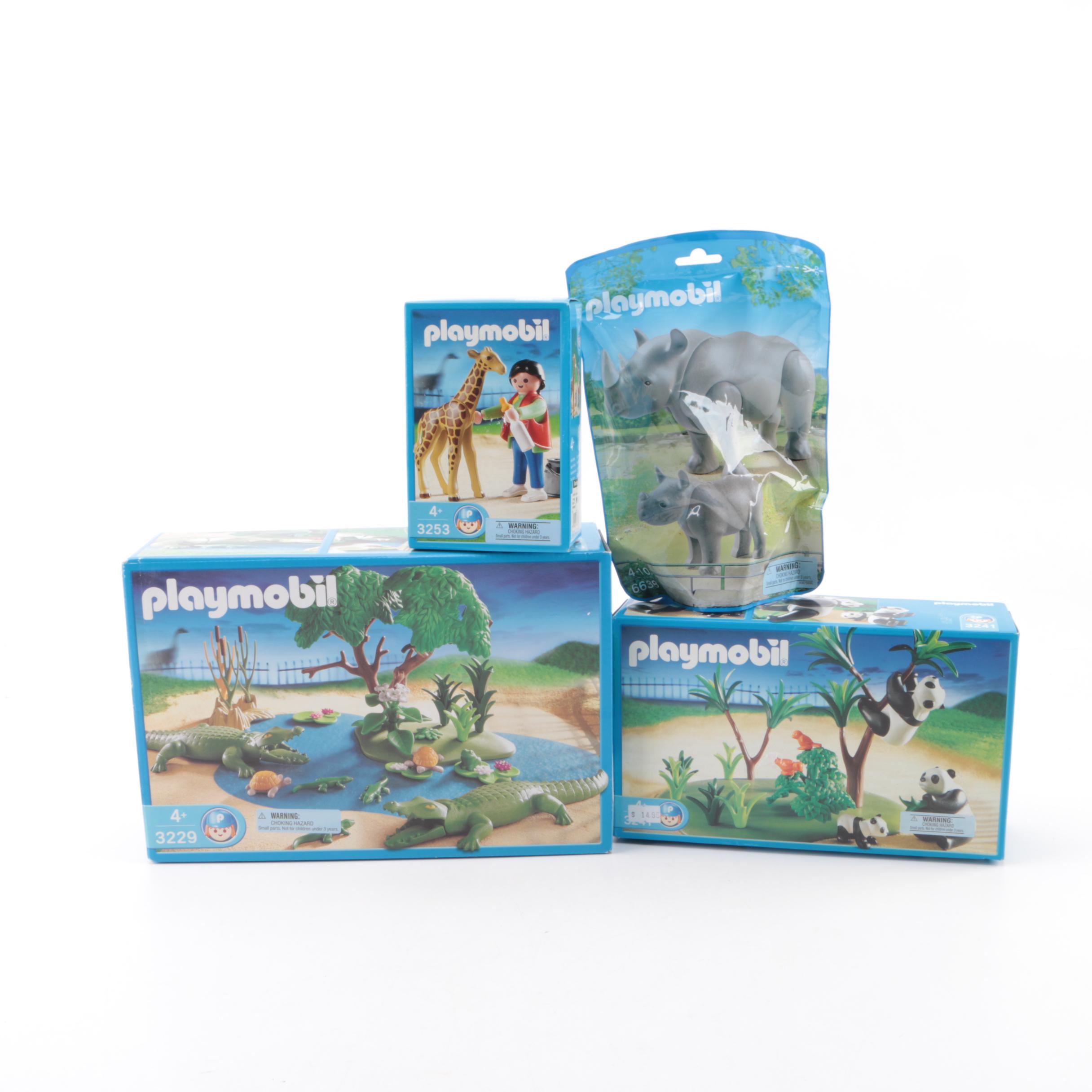 Playmobil Zoo Play Sets and Animals