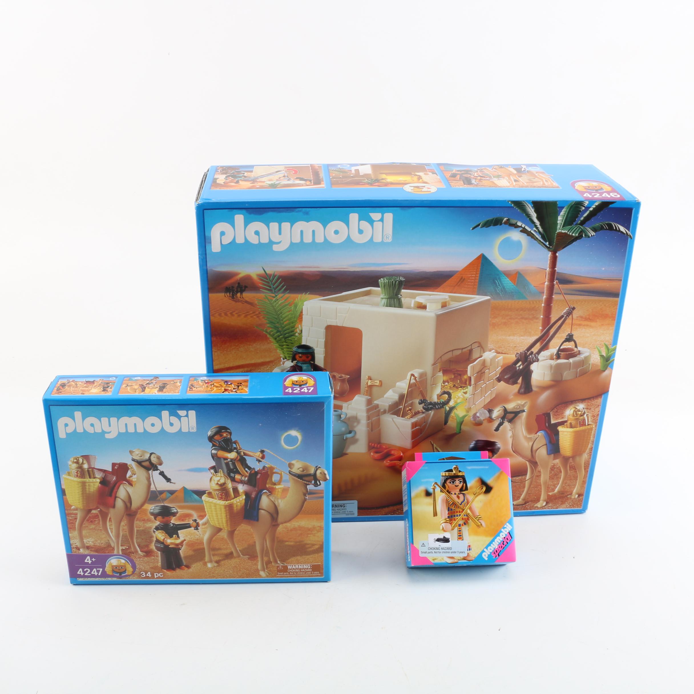 Playmobil Egyptian Themed Play Sets