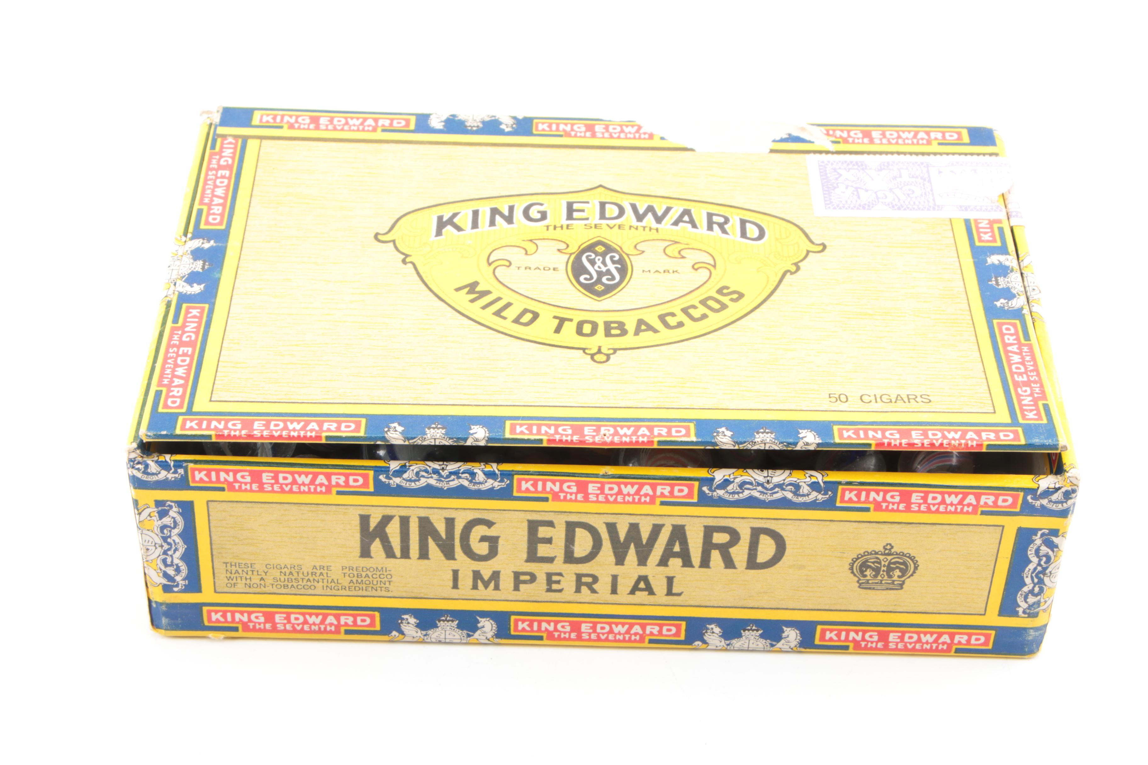 Large Collection of Antique Hand Blown Spiral Twist Marbles