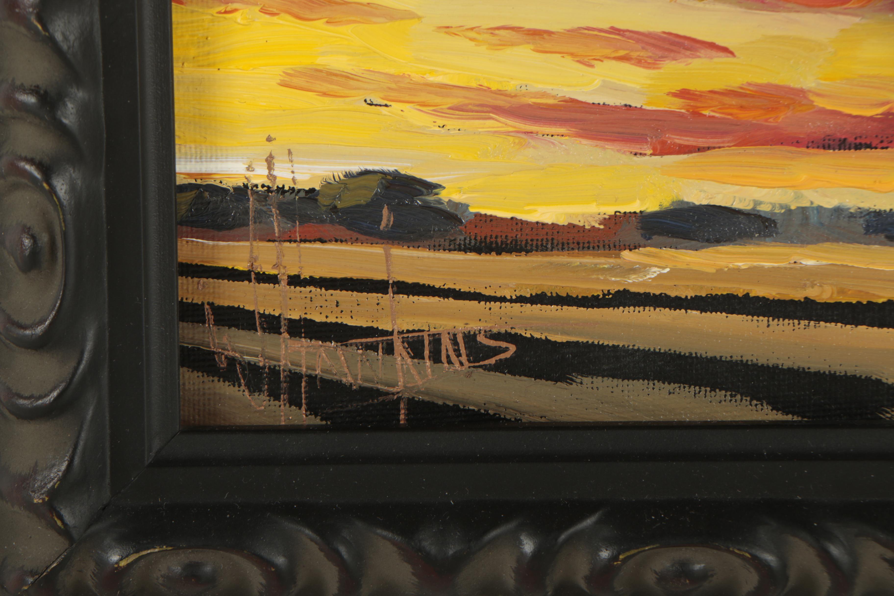 William Hawkins Oil Painting