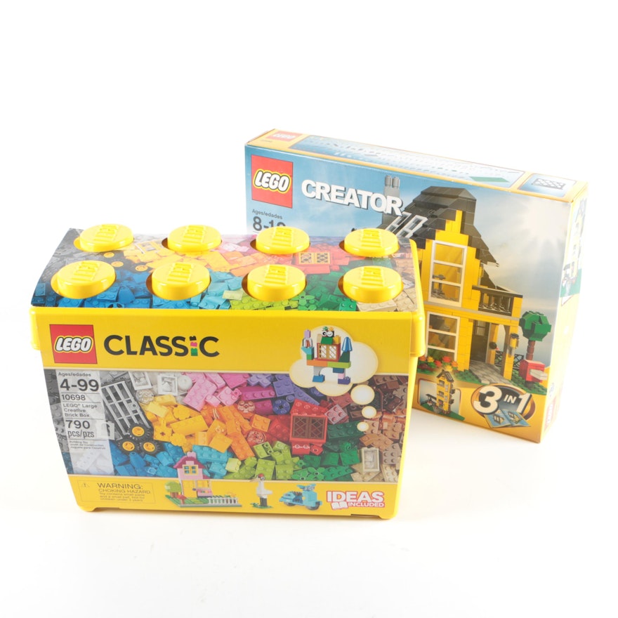 Lego "Classic" and "Creator" Building Sets