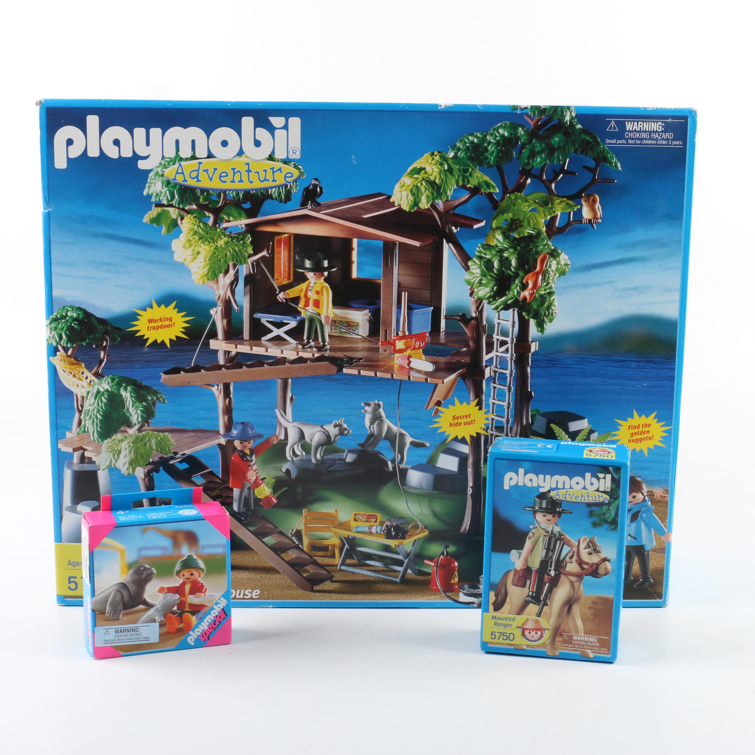 Playmobil Adventure Treehouse Set and Figures